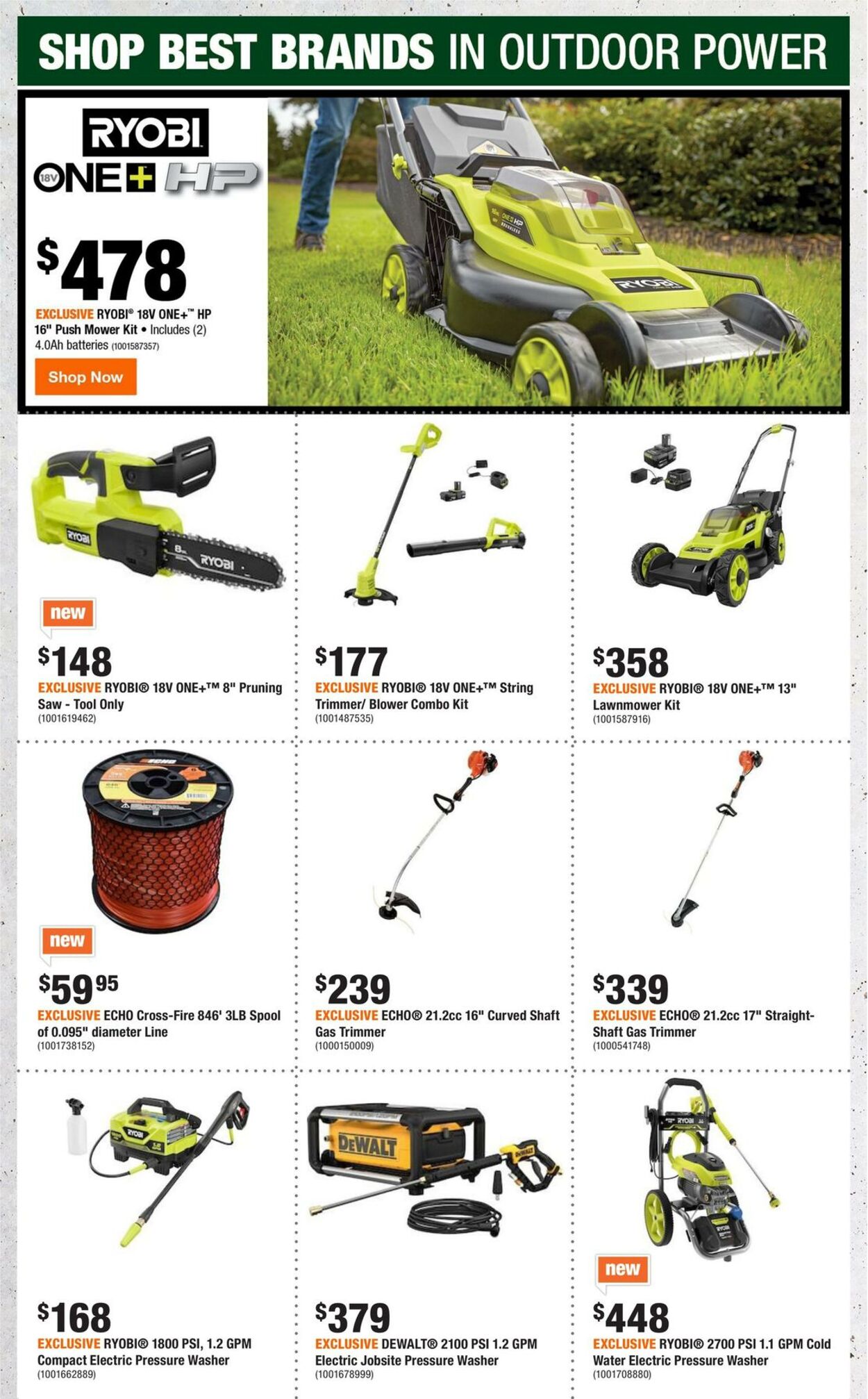 Home Depot Flyer from 06/08/2023