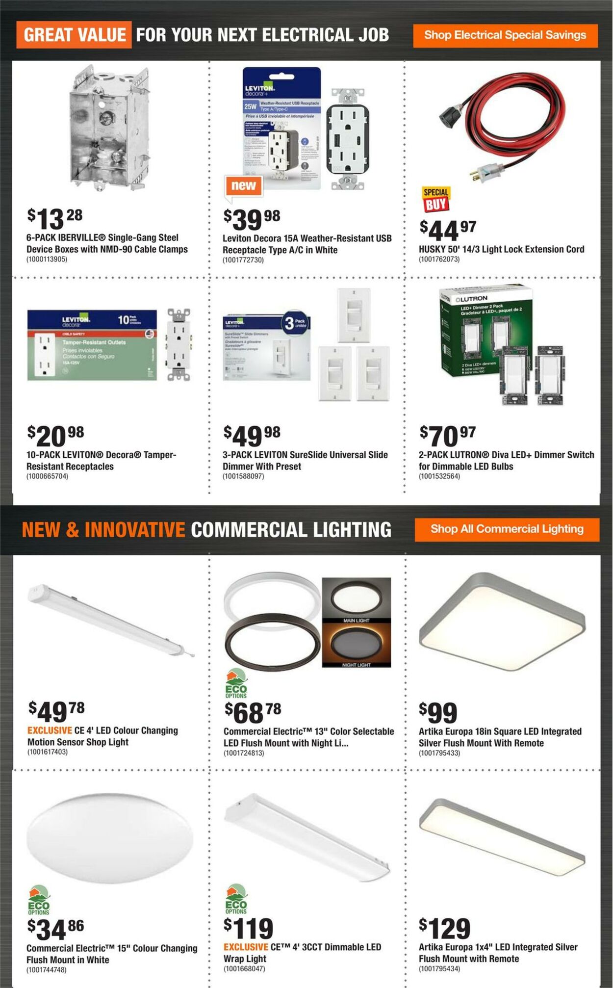 Home Depot Flyer from 06/29/2023