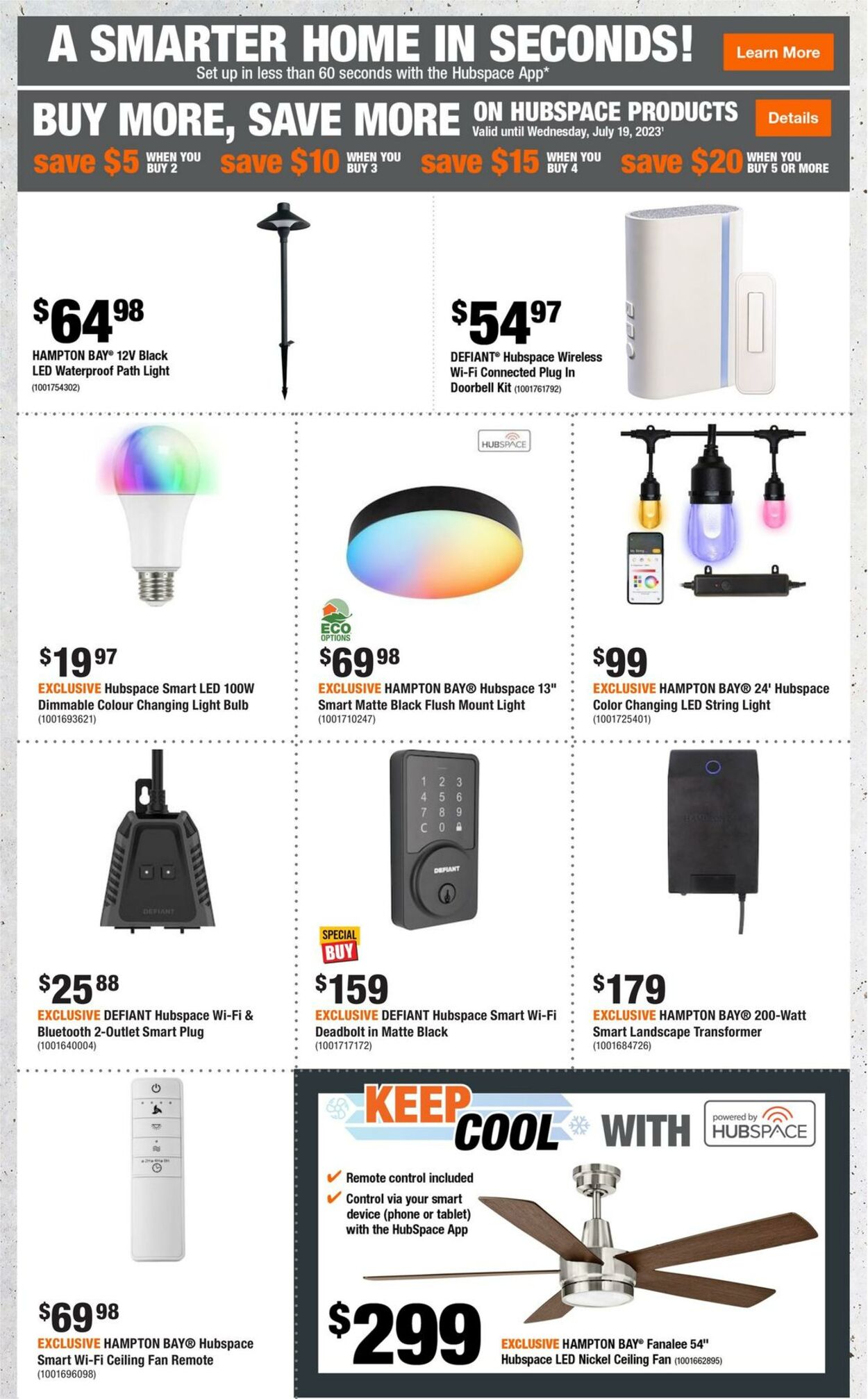 Home Depot Flyer from 07/06/2023