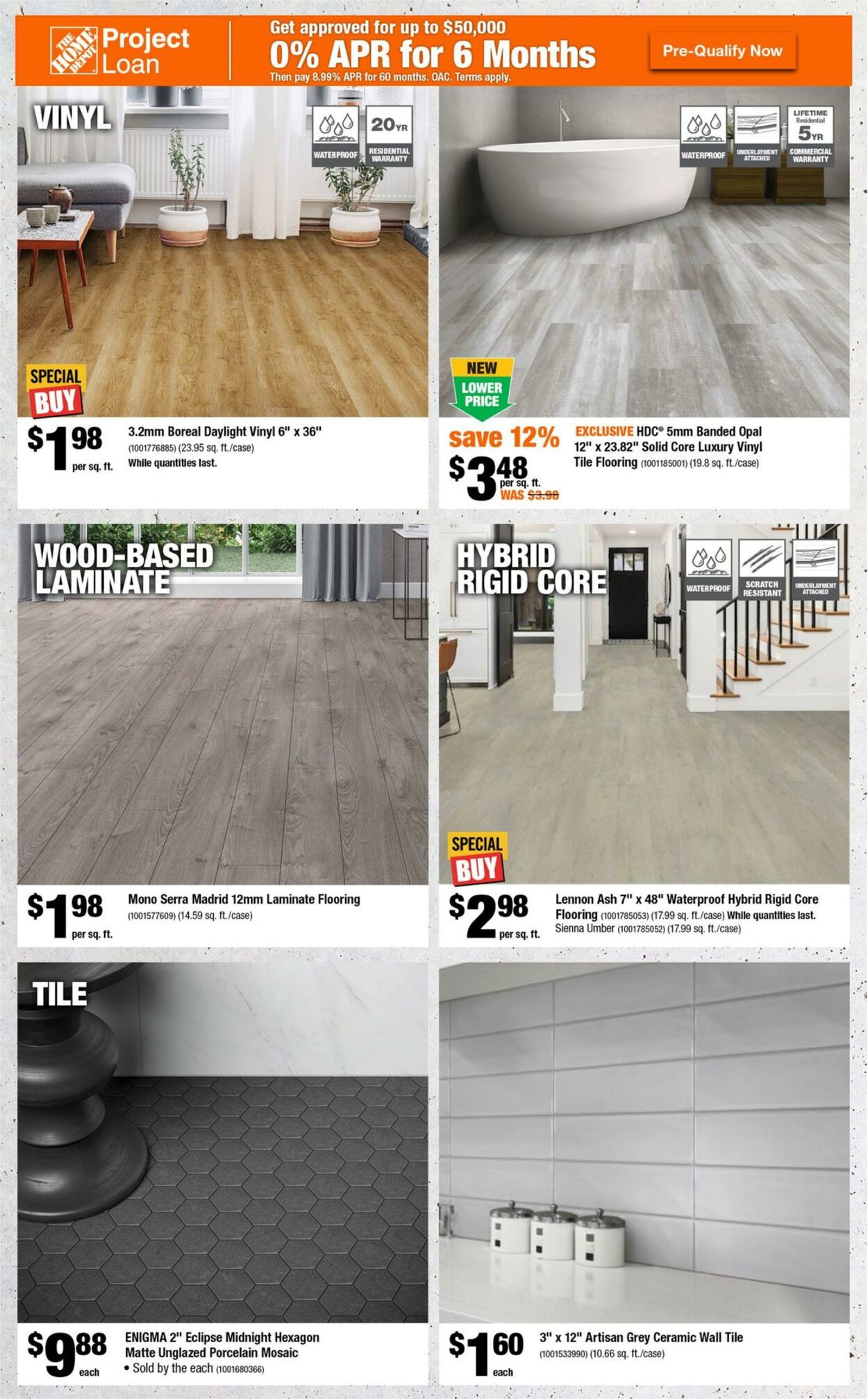 Home Depot Flyer from 08/03/2023