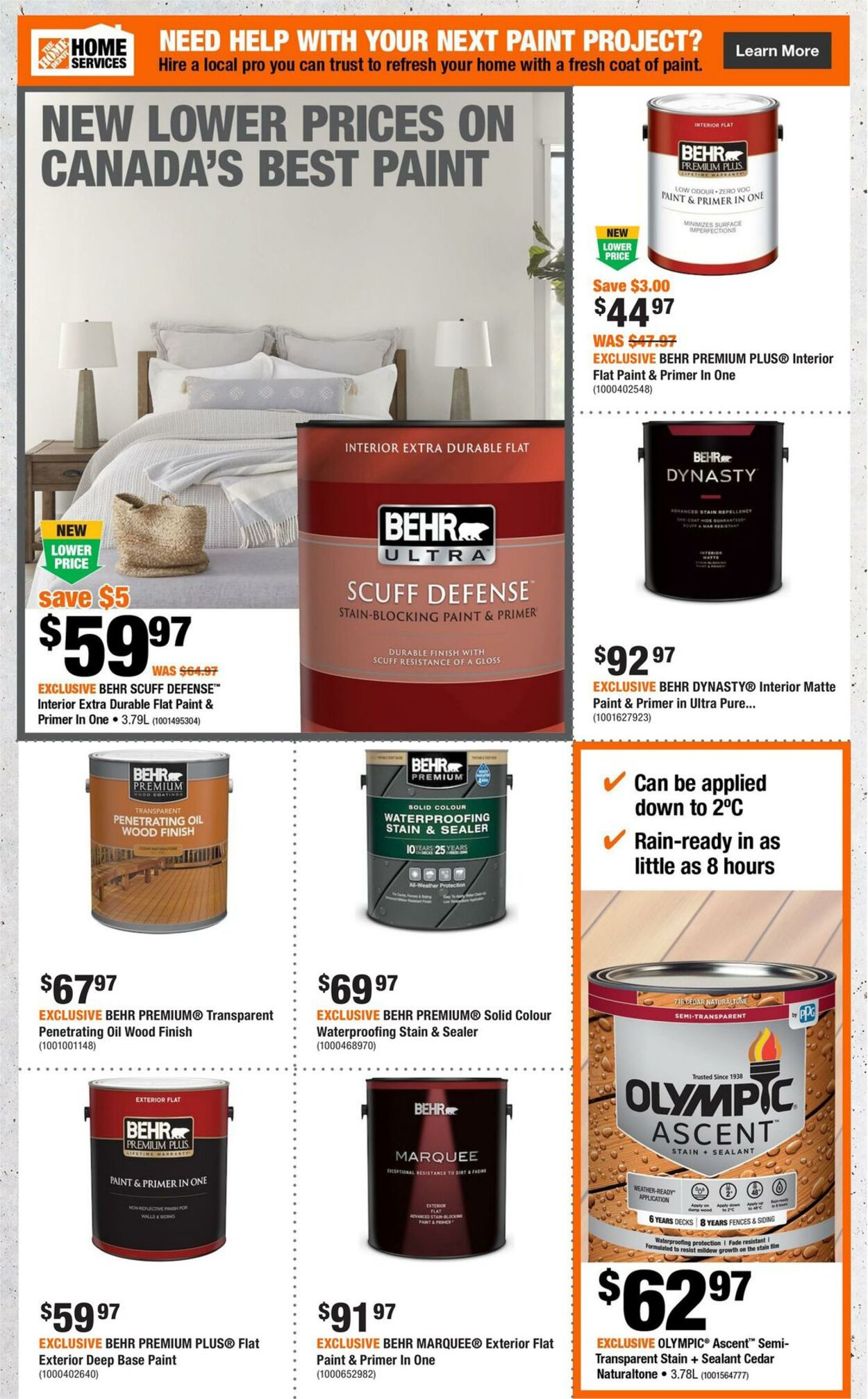 Home Depot Flyer from 09/14/2023