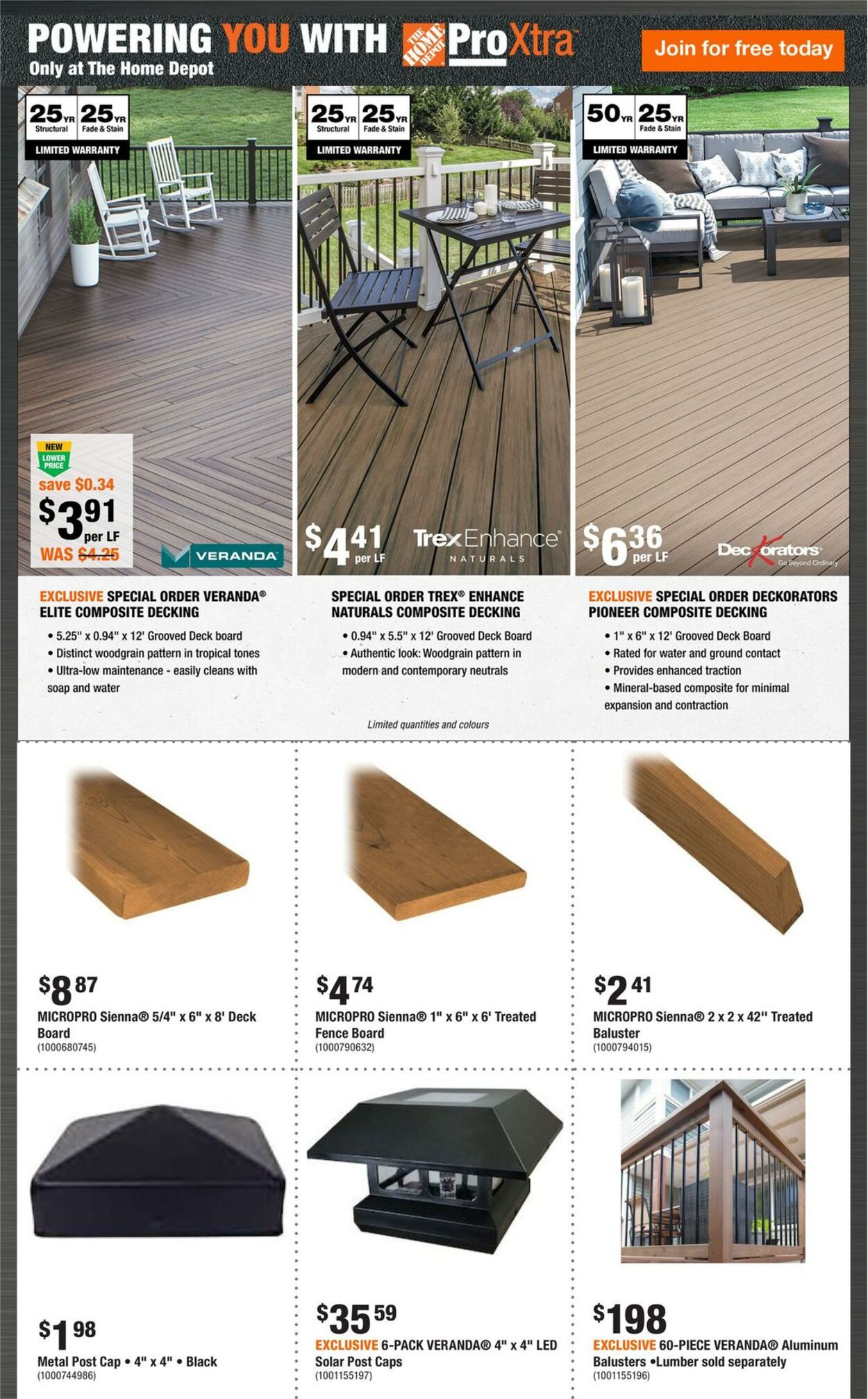 Home Depot Flyer from 10/12/2023