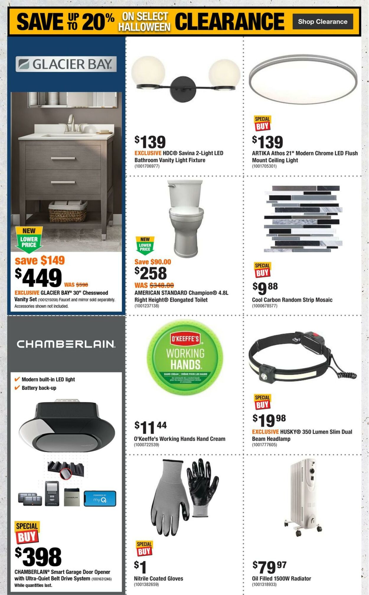 Home Depot Flyer from 10/19/2023
