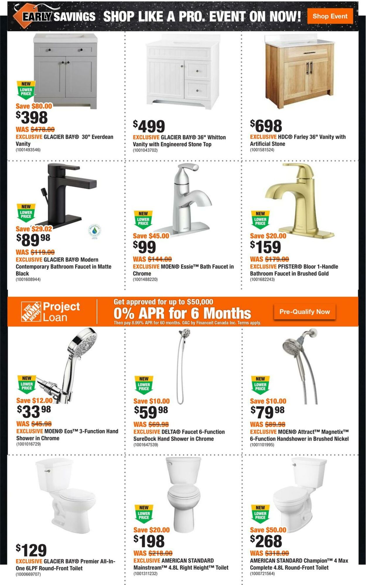 Home Depot Flyer from 11/02/2023