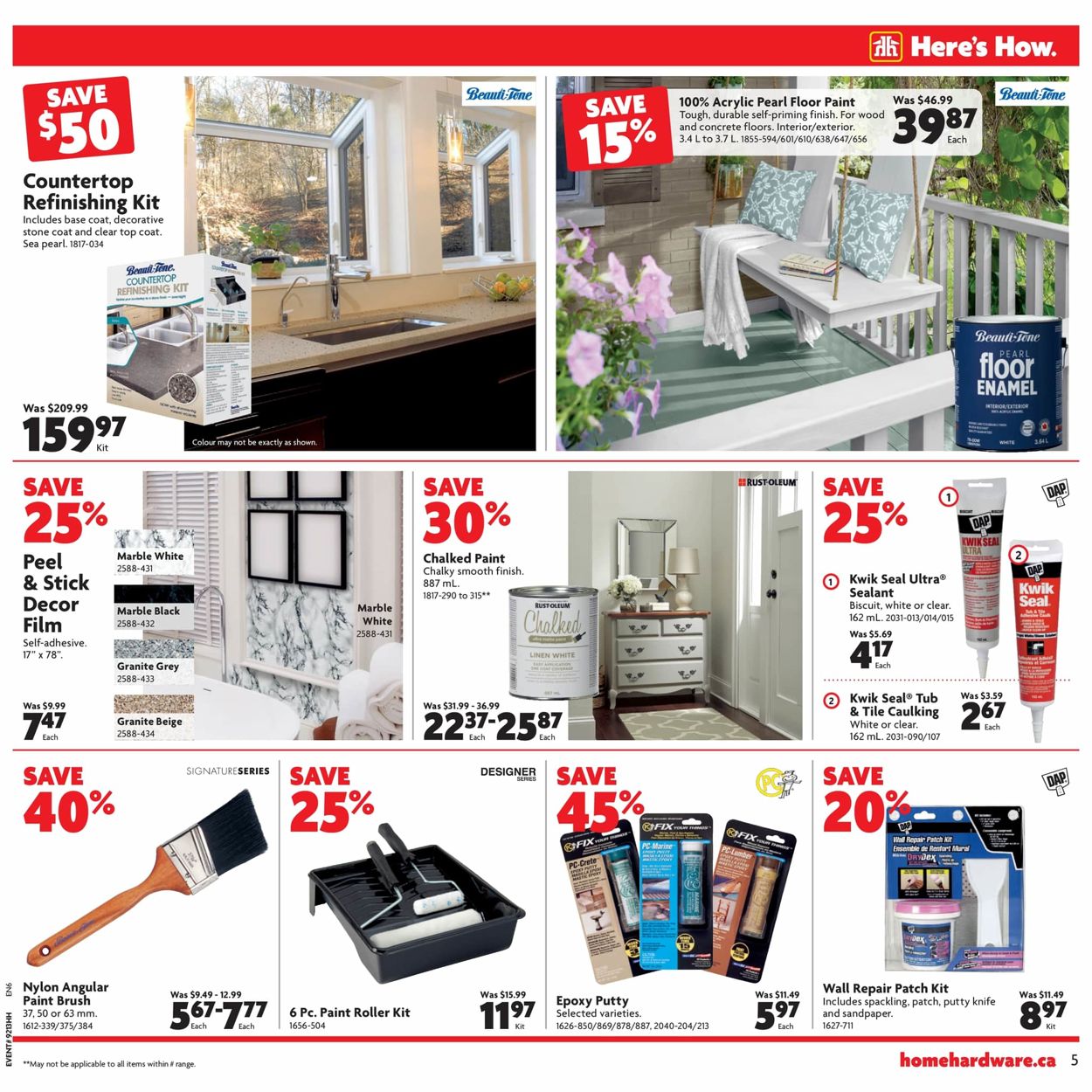 Home Hardware Flyer from 04/16/2020