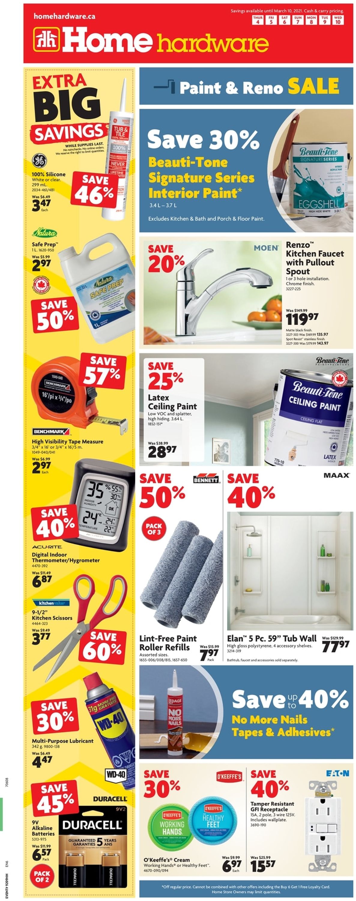 Home Hardware Flyer from 03/04/2021