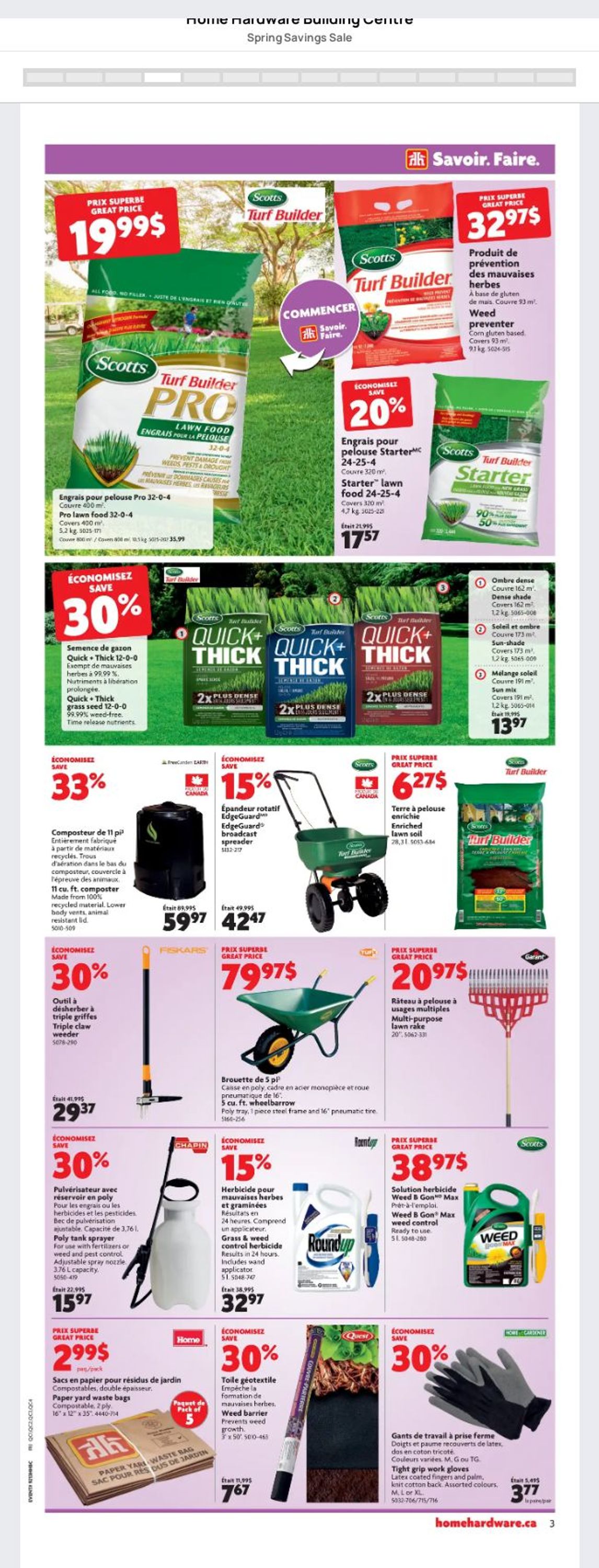 Home Hardware Flyer from 04/01/2021