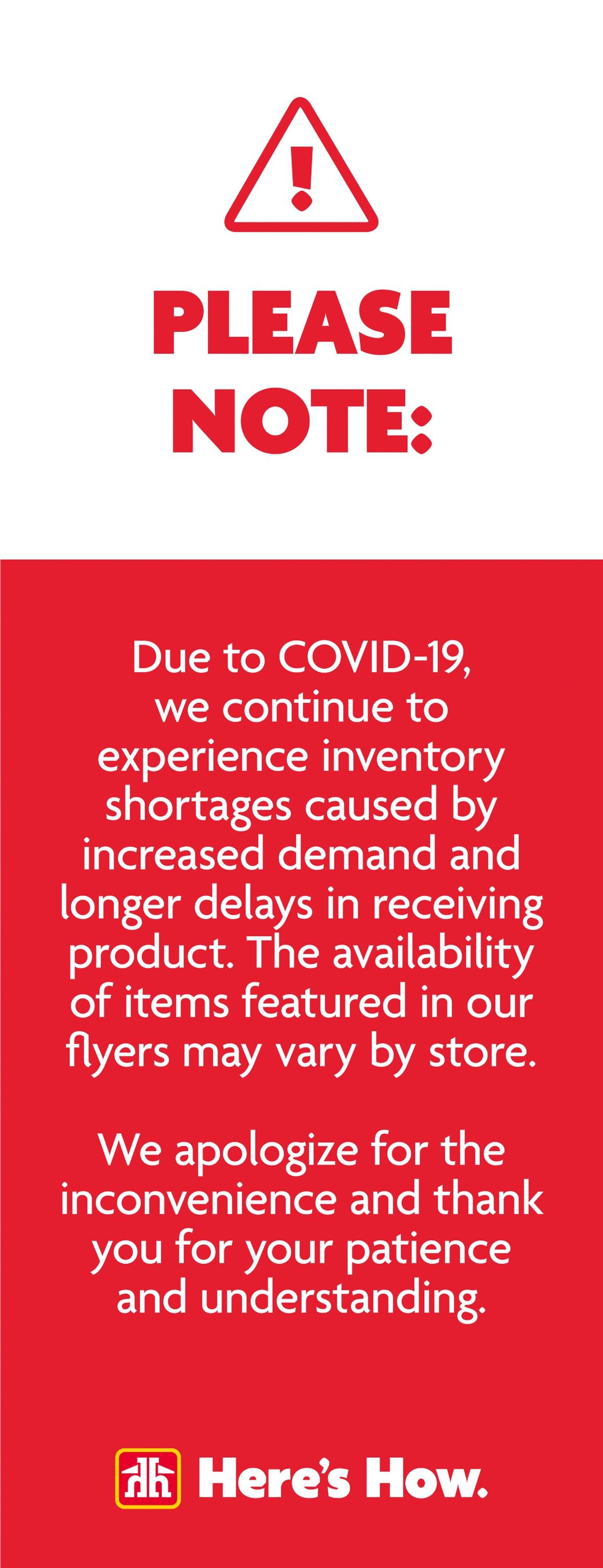 Home Hardware Flyer from 04/29/2021