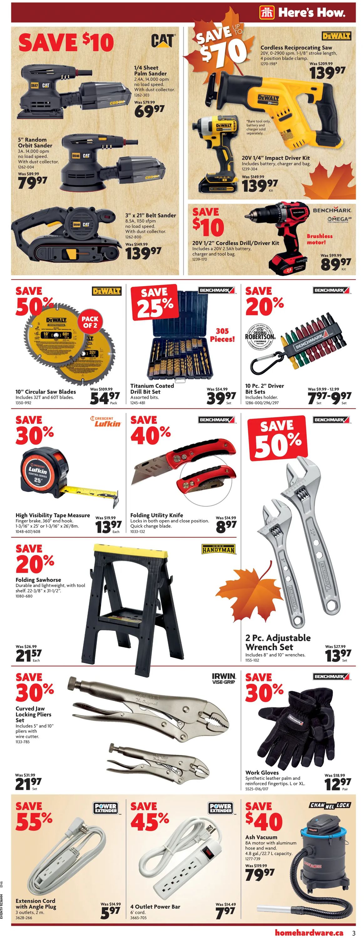 Home Hardware Flyer from 09/09/2021