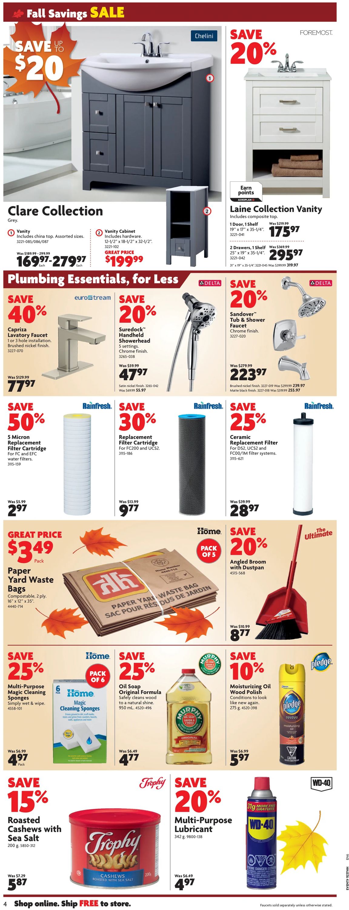 Home Hardware Flyer from 09/16/2021