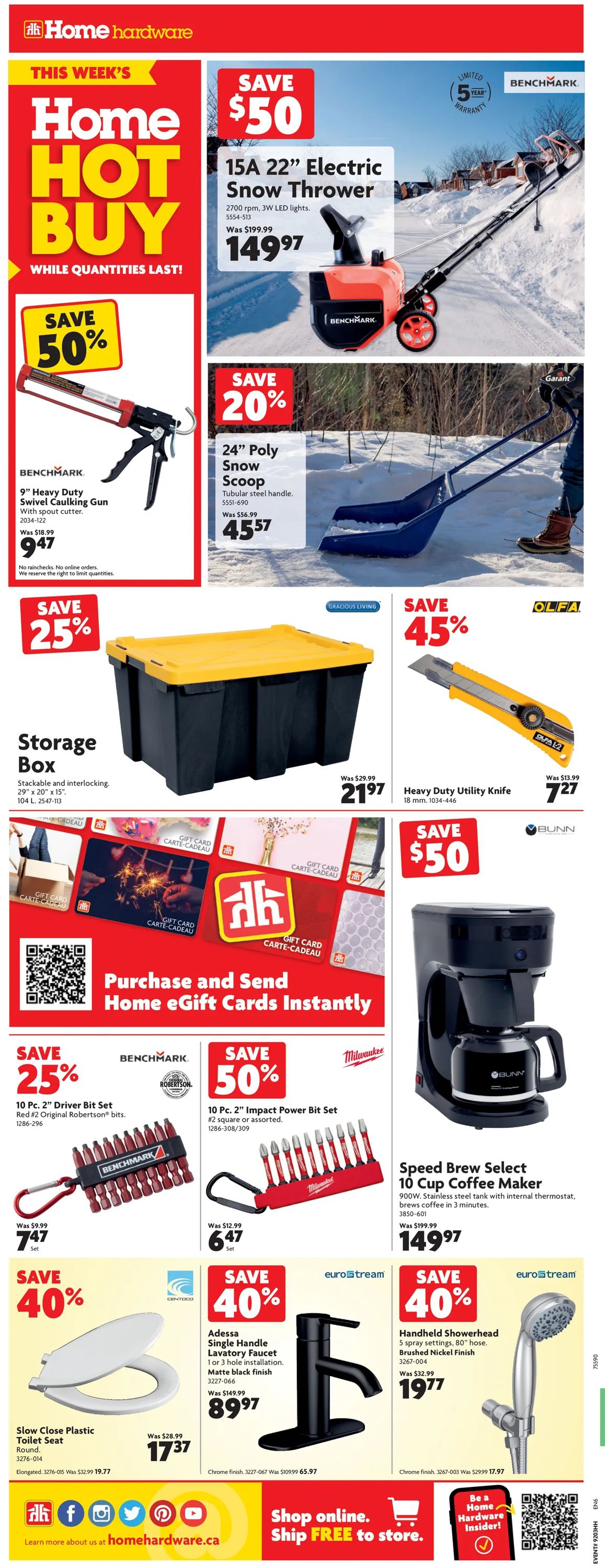 Home Hardware Flyer from 01/13/2022