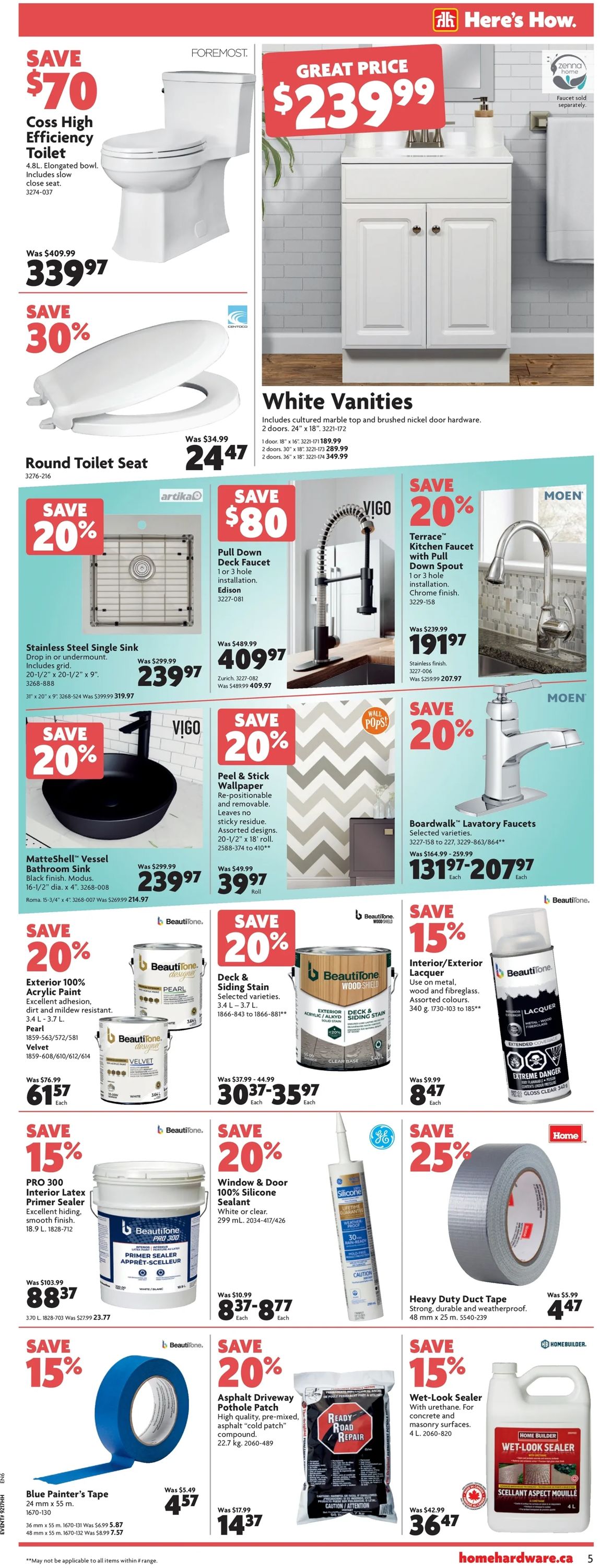 Home Hardware Flyer from 04/21/2022