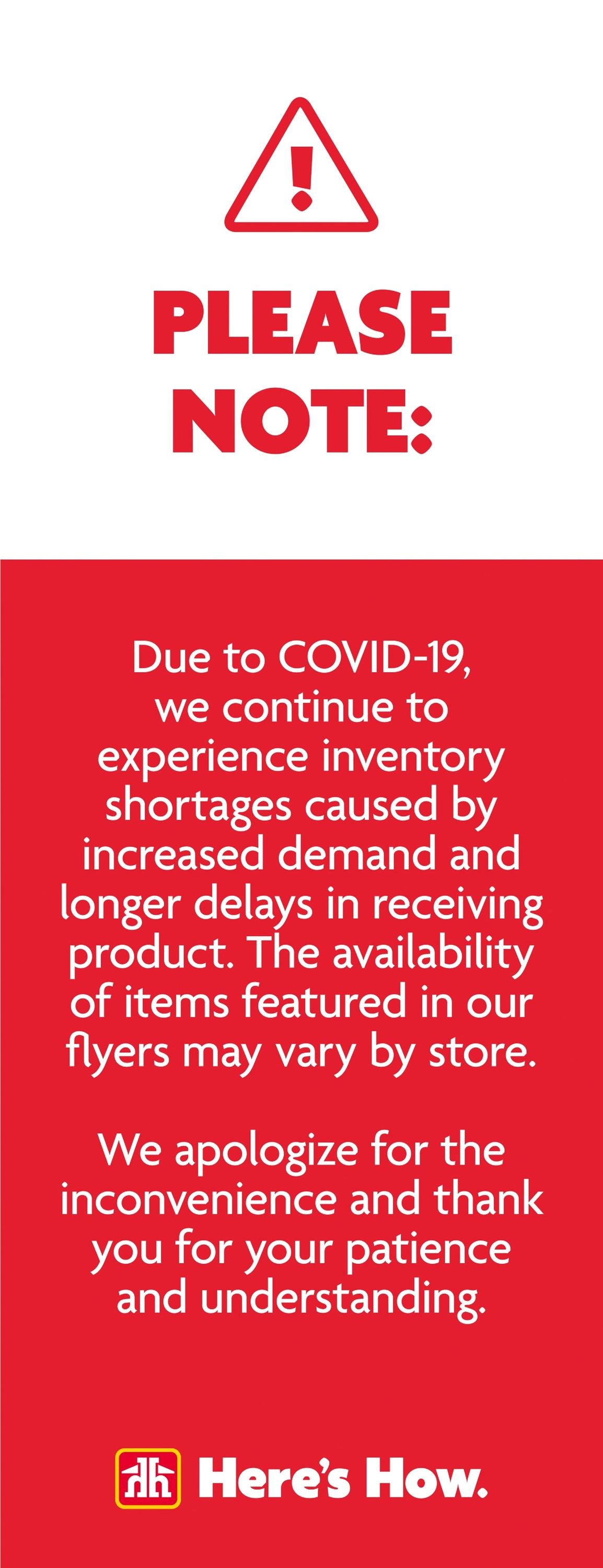 Home Hardware Flyer from 05/12/2022