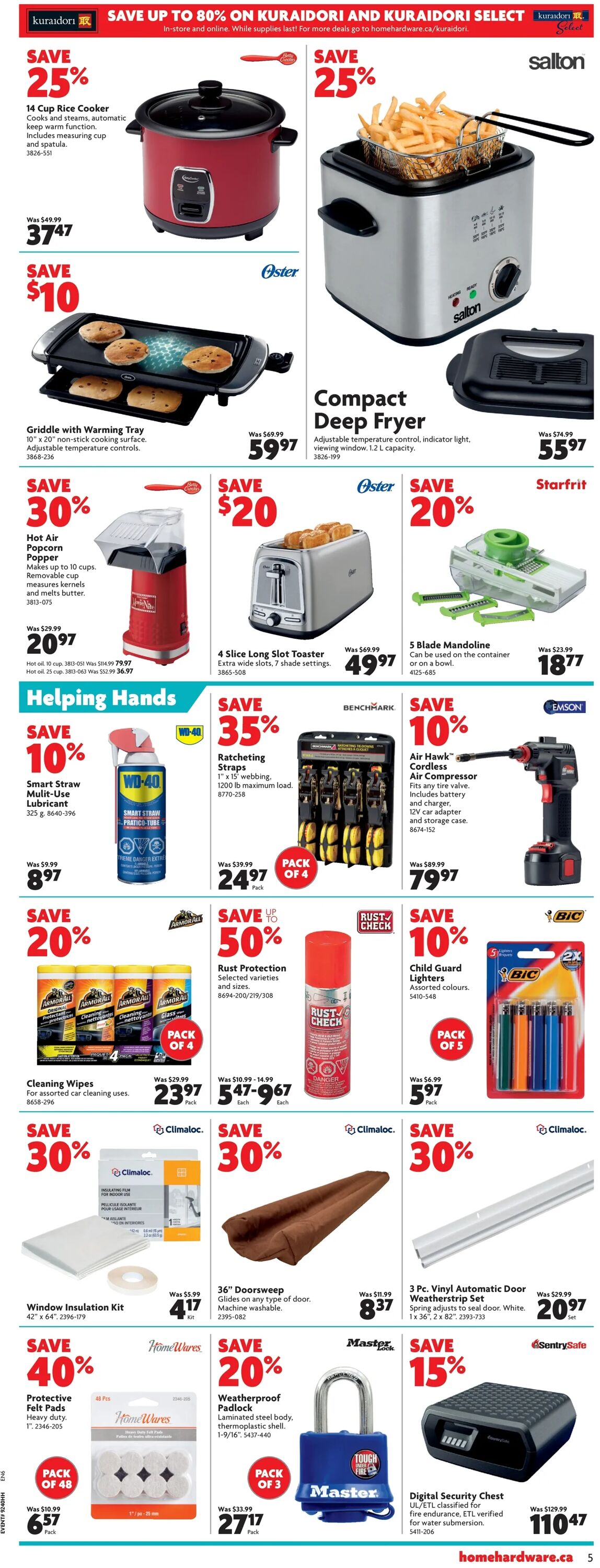 Home Hardware Flyer from 09/29/2022