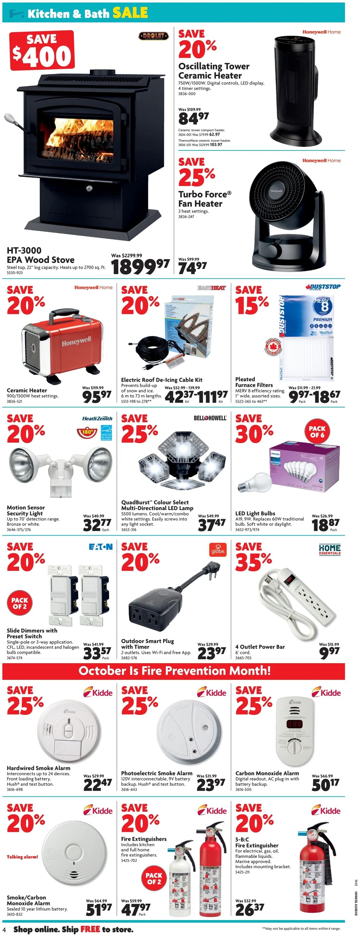 Home Hardware Flyer from 10/06/2022
