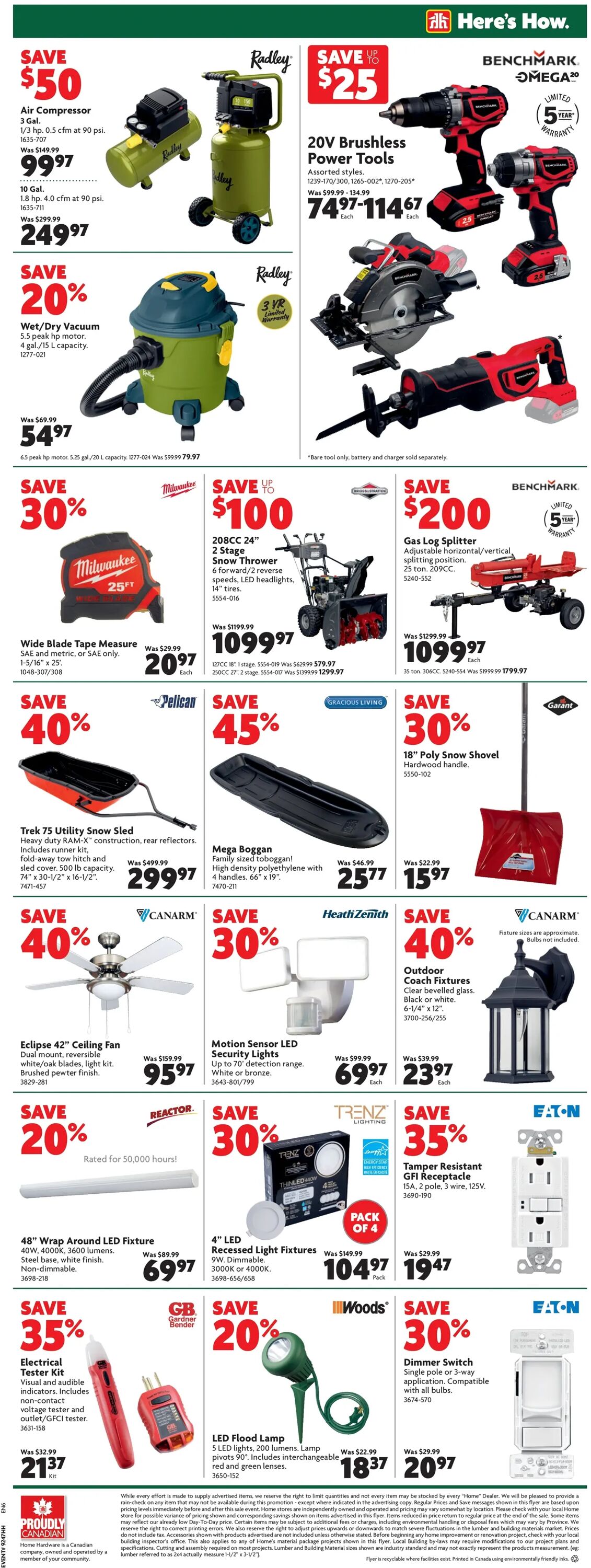 Home Hardware Flyer from 11/17/2022