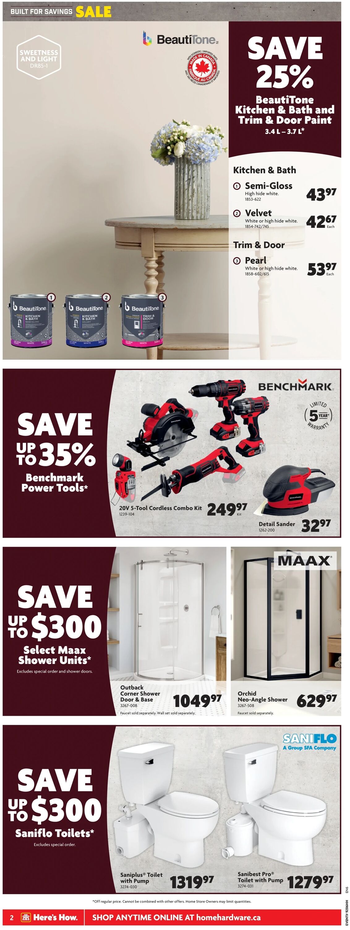 Home Hardware Flyer from 02/09/2023