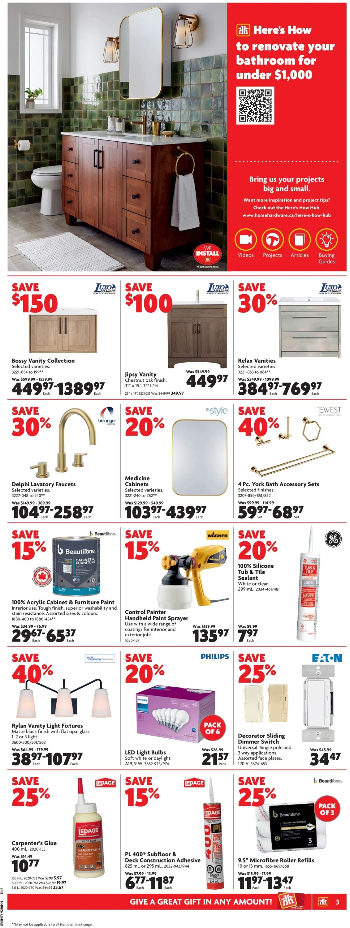 Home Hardware Flyer from 03/09/2023