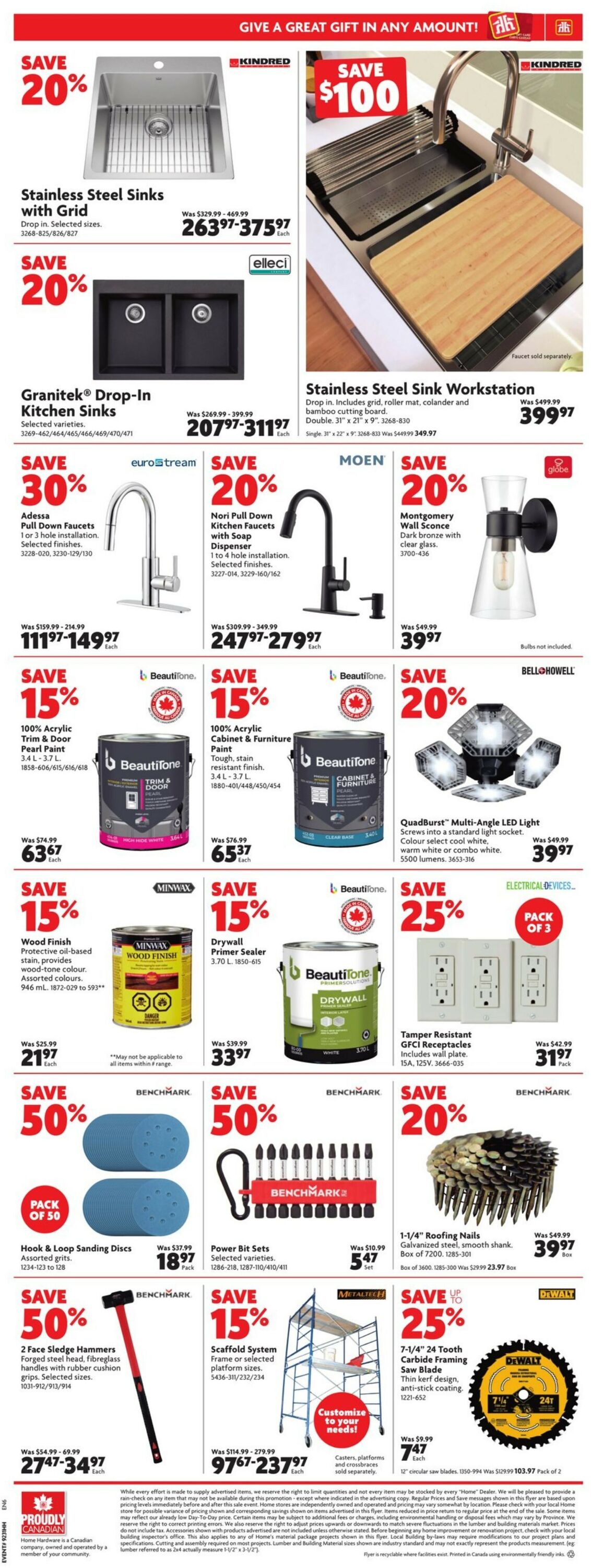 Home Hardware Flyer from 08/03/2023