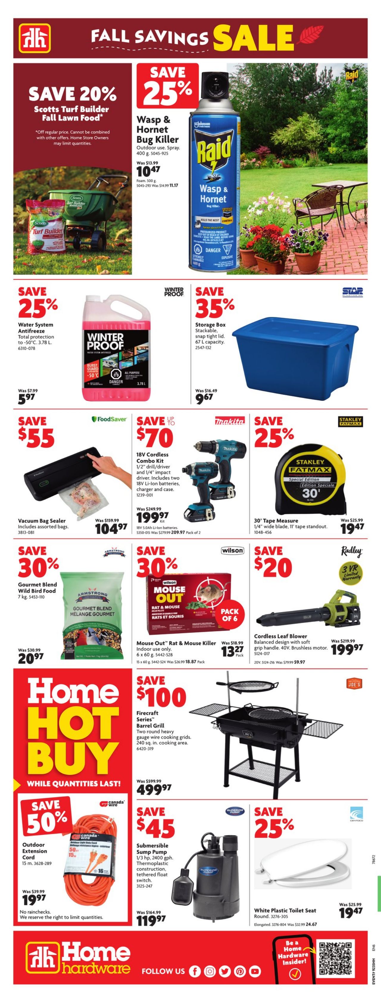 Home Hardware Flyer from 08/31/2023
