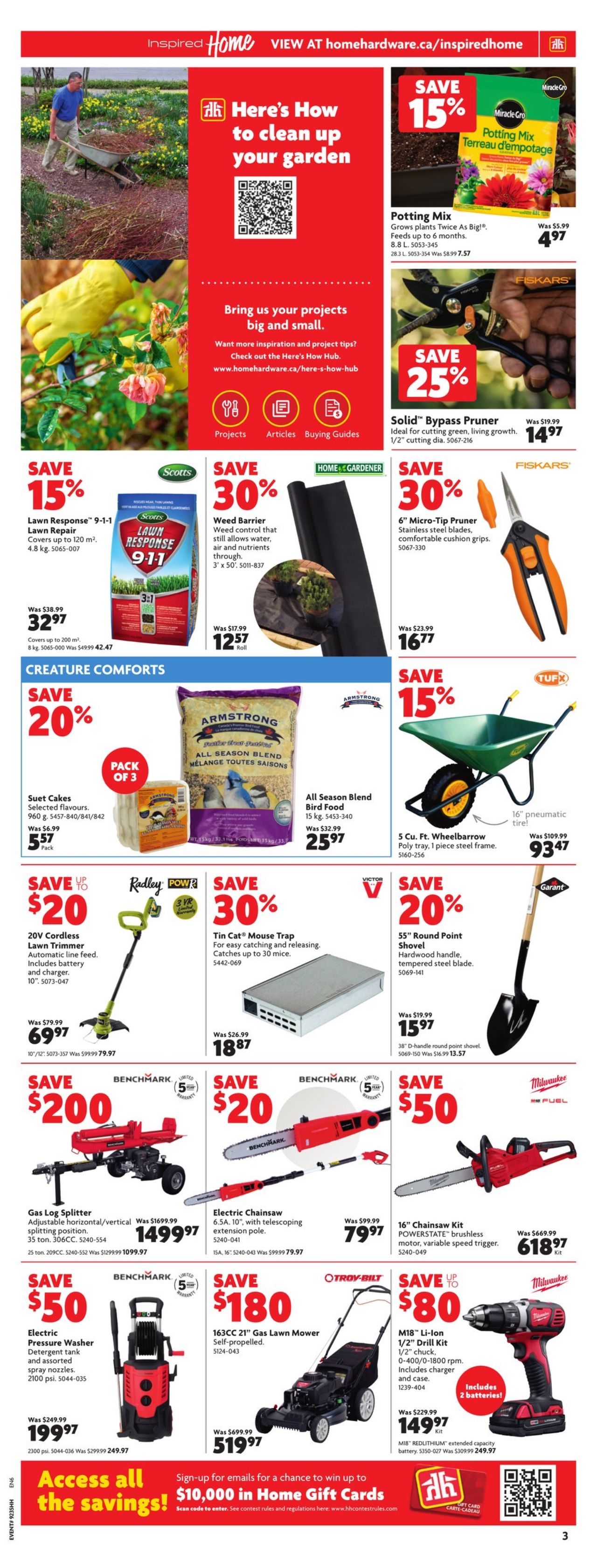 Home Hardware Flyer from 08/31/2023