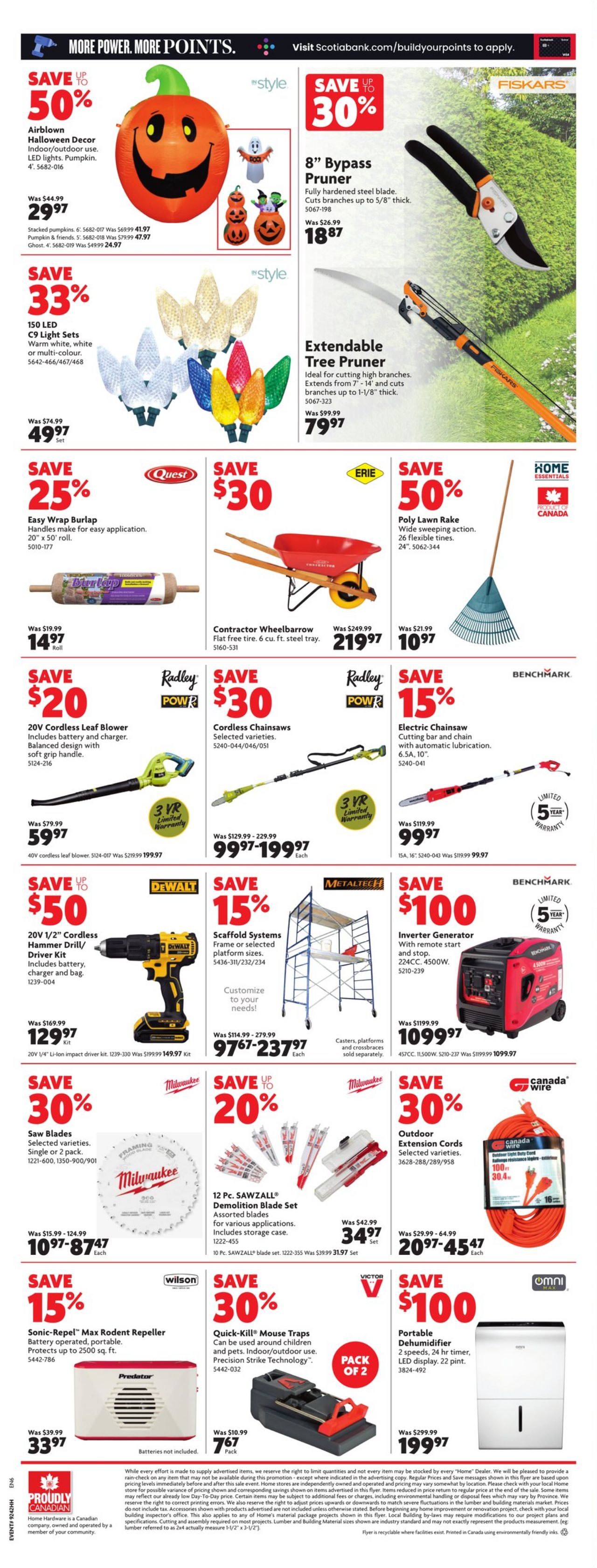Home Hardware Flyer from 10/19/2023