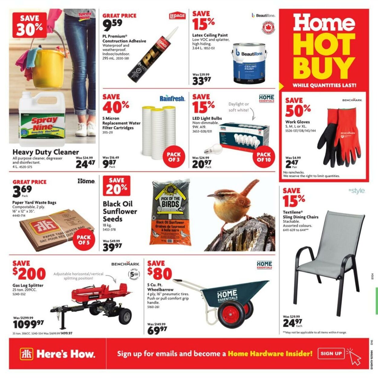 Home Hardware Flyer from 03/14/2024