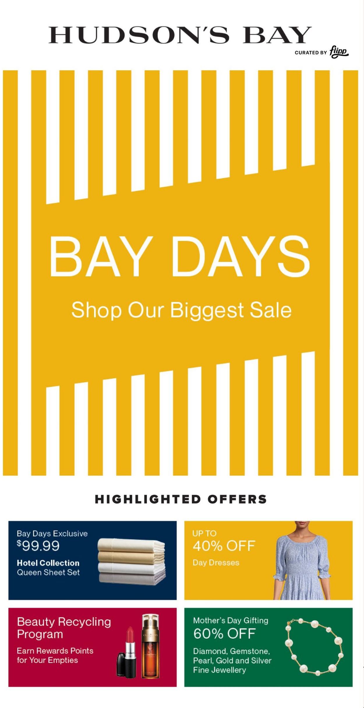 Hudson's Bay Flyer from 04/23/2021
