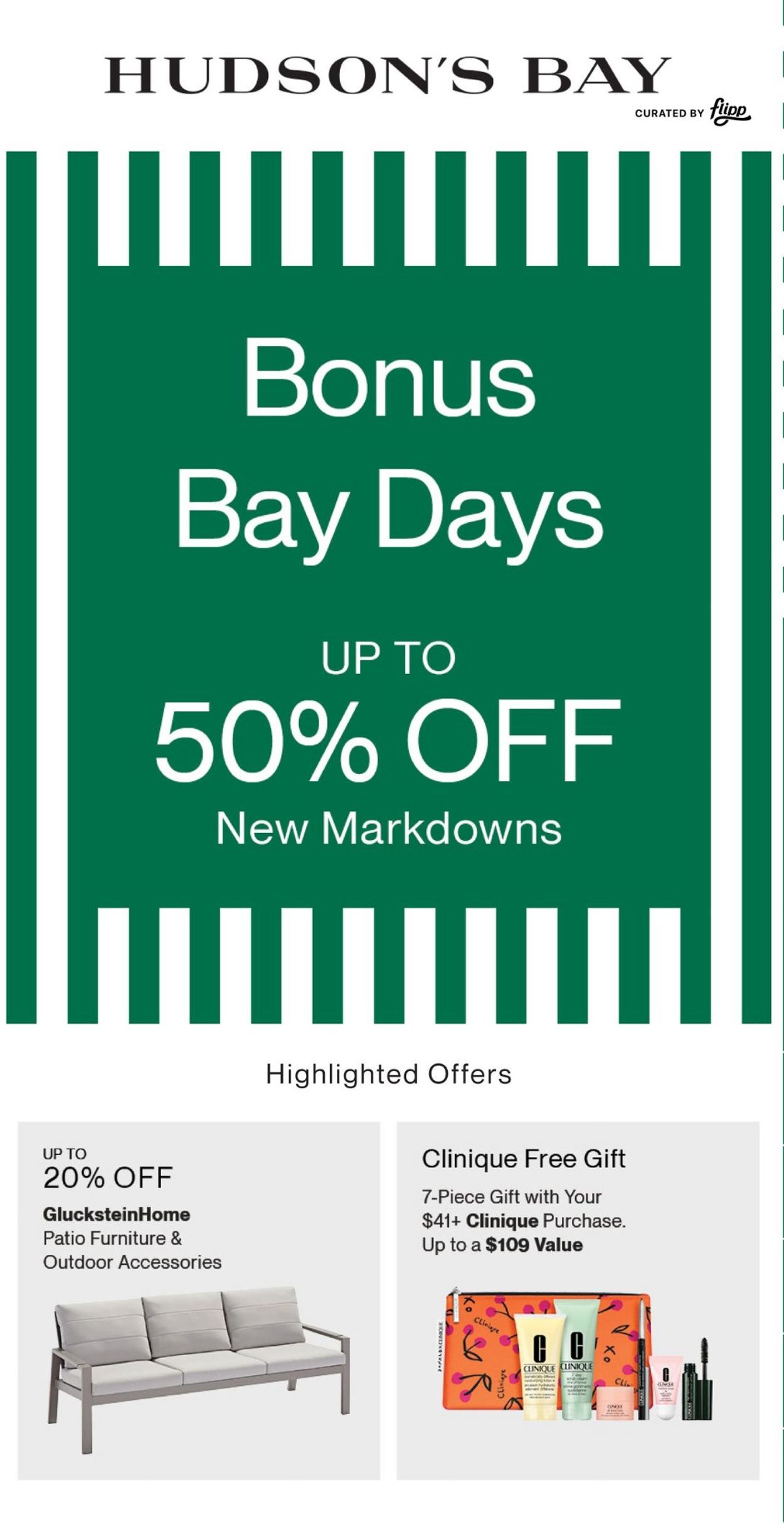 Hudson's Bay Flyer from 05/21/2021