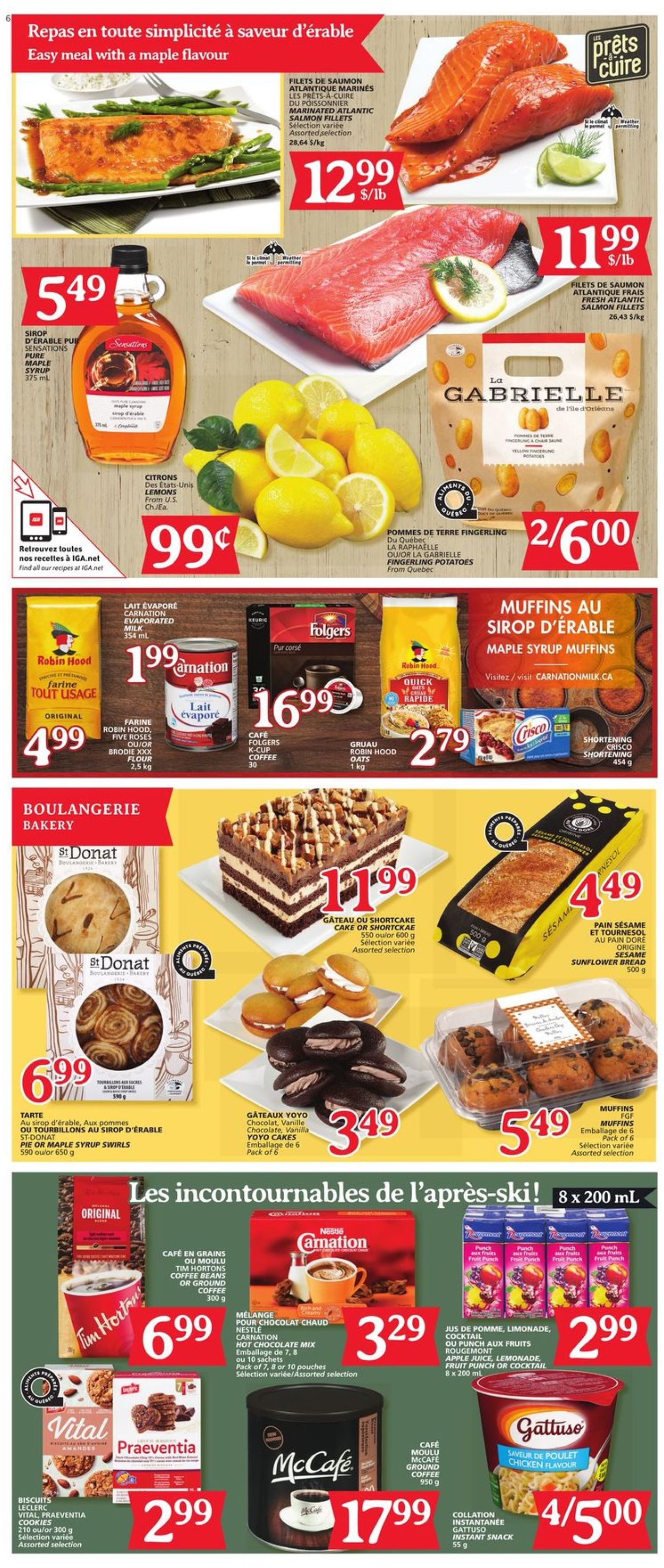 IGA Flyer from 02/27/2020