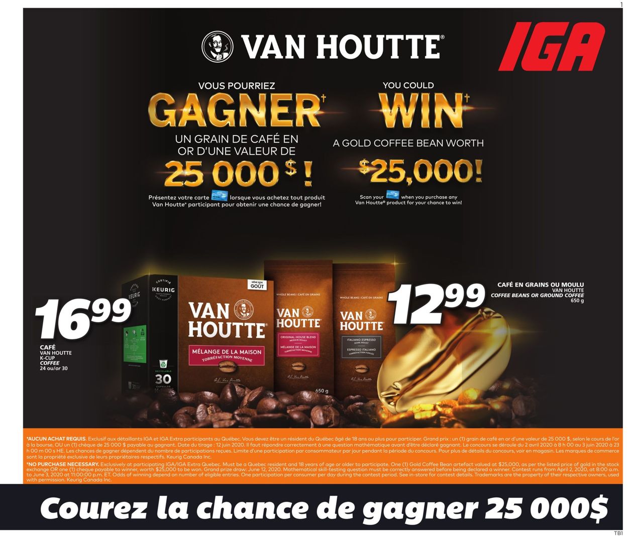IGA Flyer from 04/02/2020
