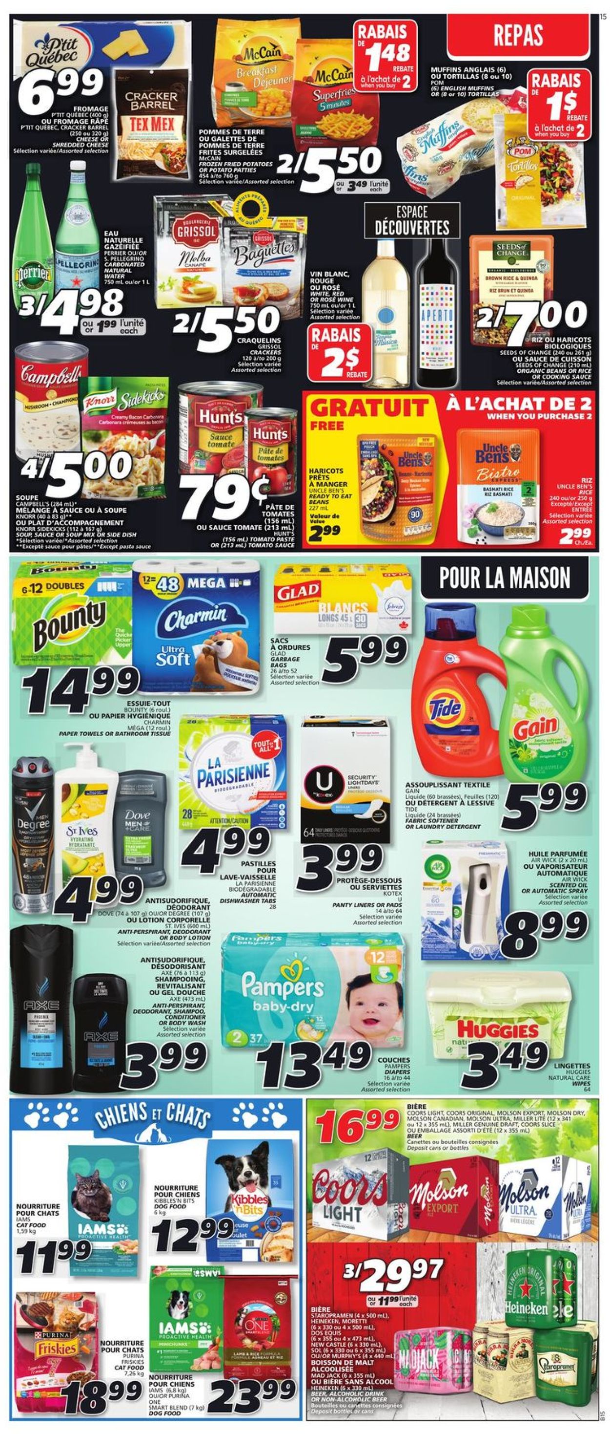 IGA Flyer from 08/20/2020