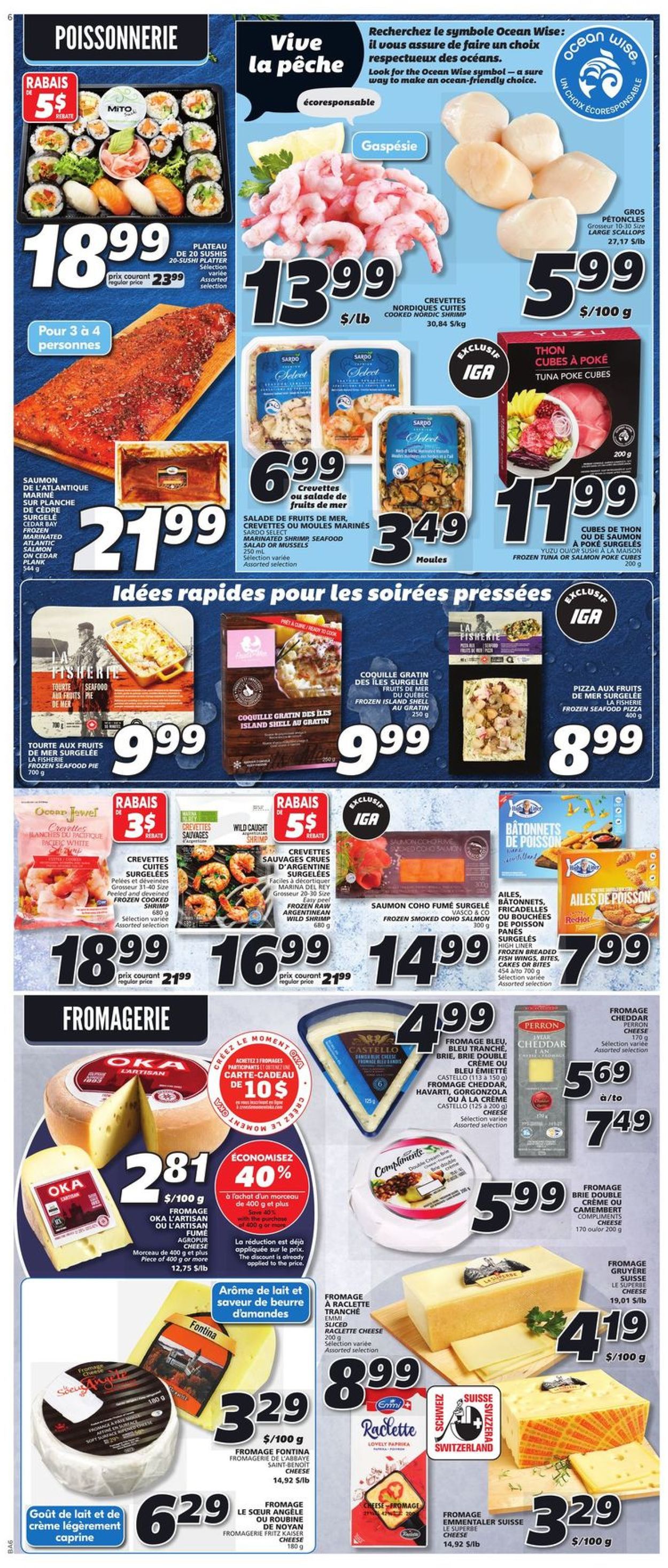 IGA Flyer from 10/01/2020