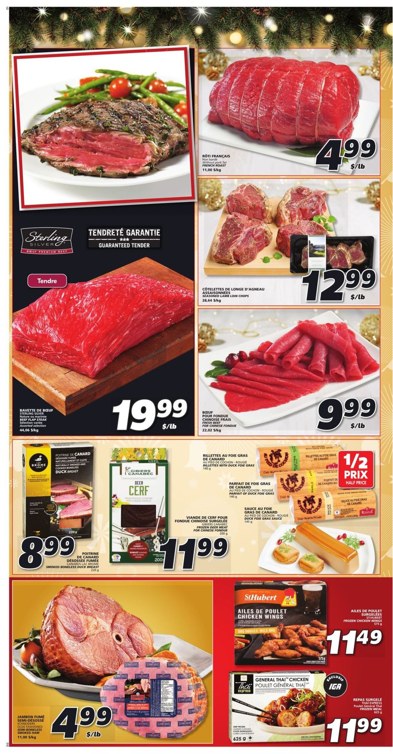 IGA Flyer from 12/10/2020