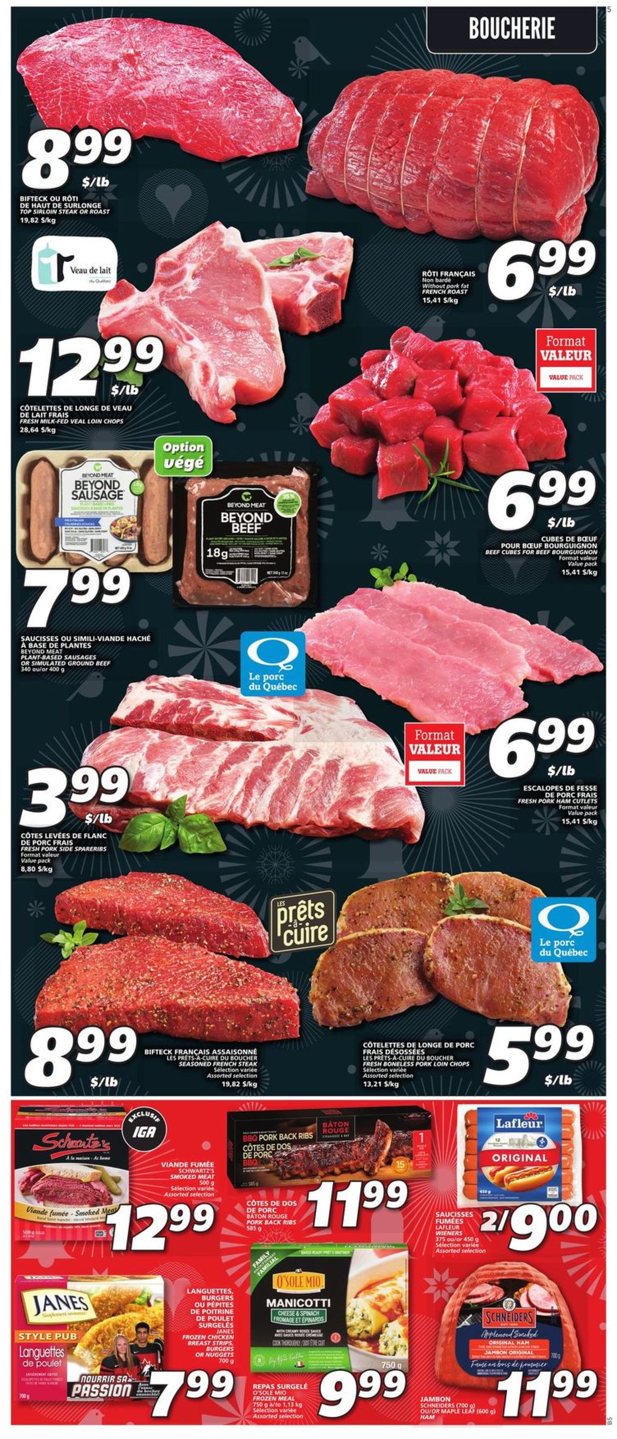 IGA Flyer from 12/31/2020