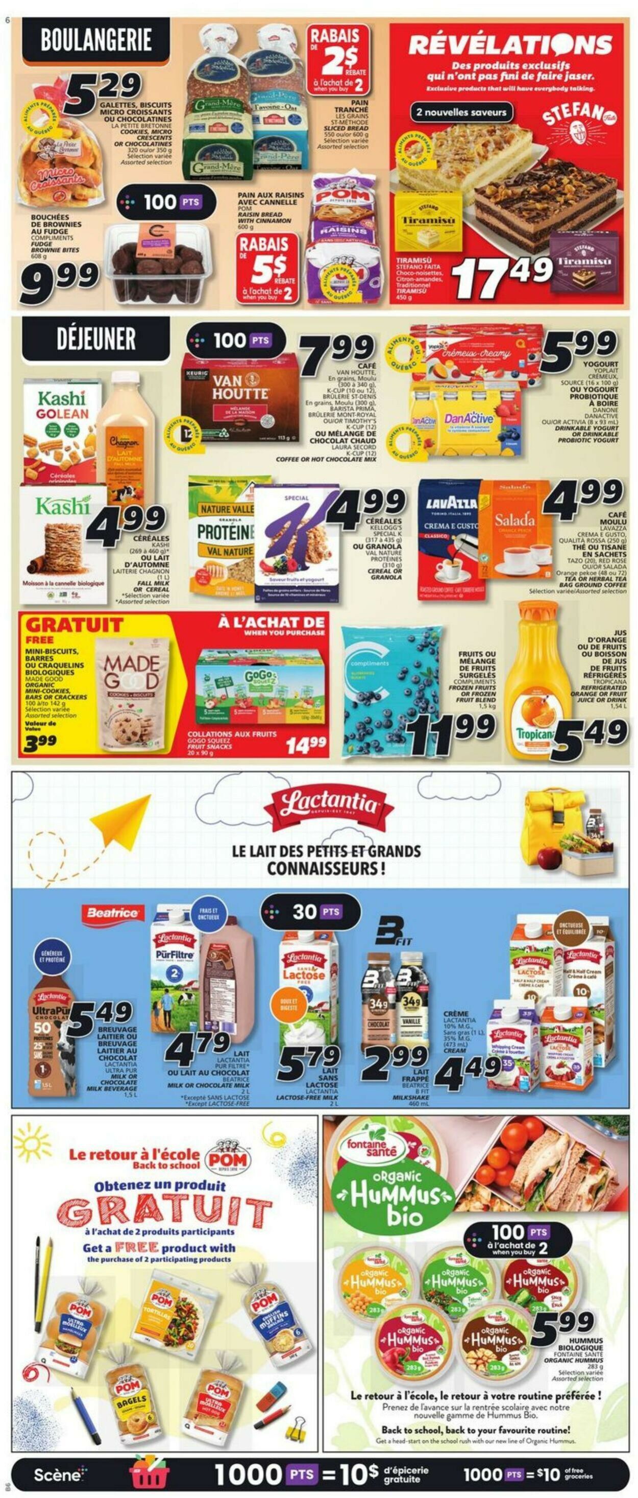 IGA Flyer from 09/07/2023