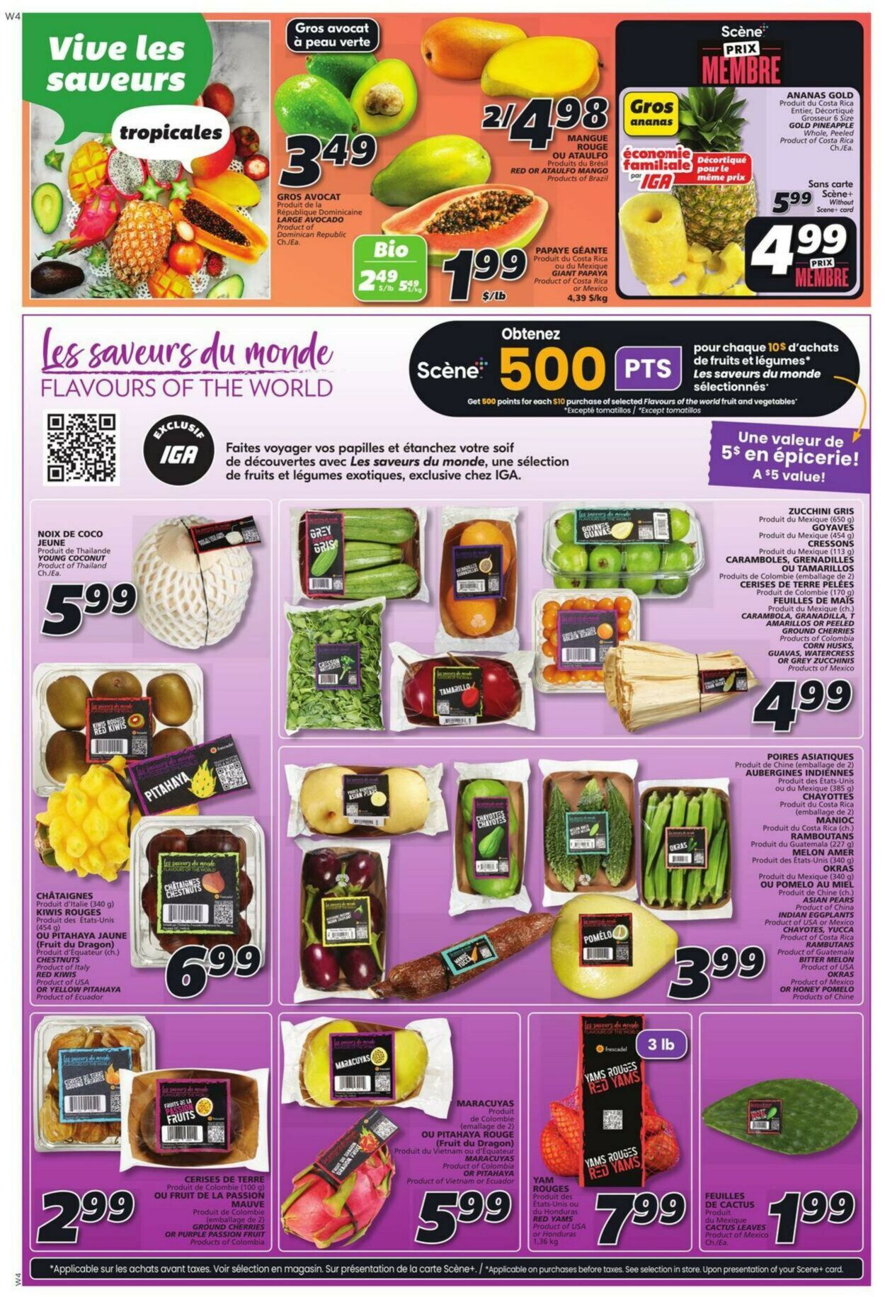 IGA Flyer from 11/02/2023