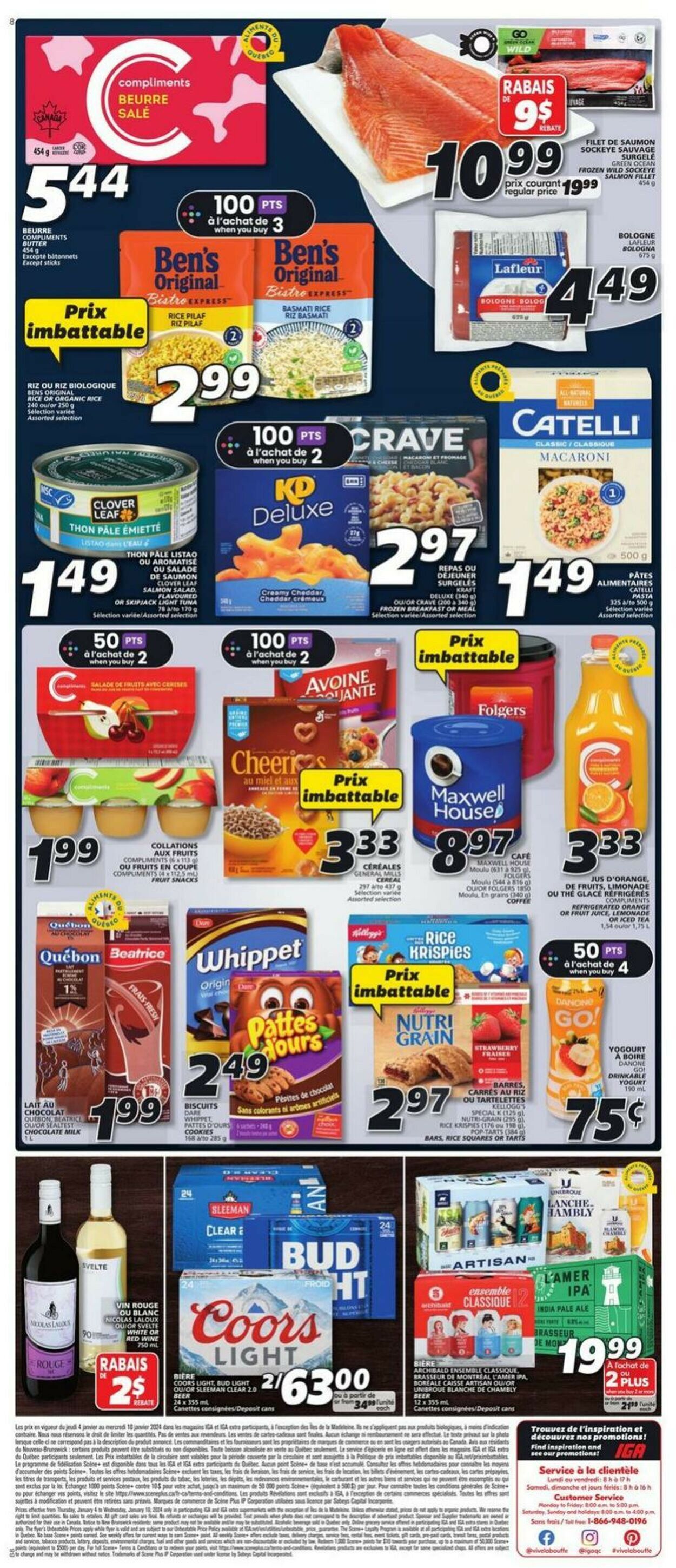 IGA Flyer from 01/04/2024