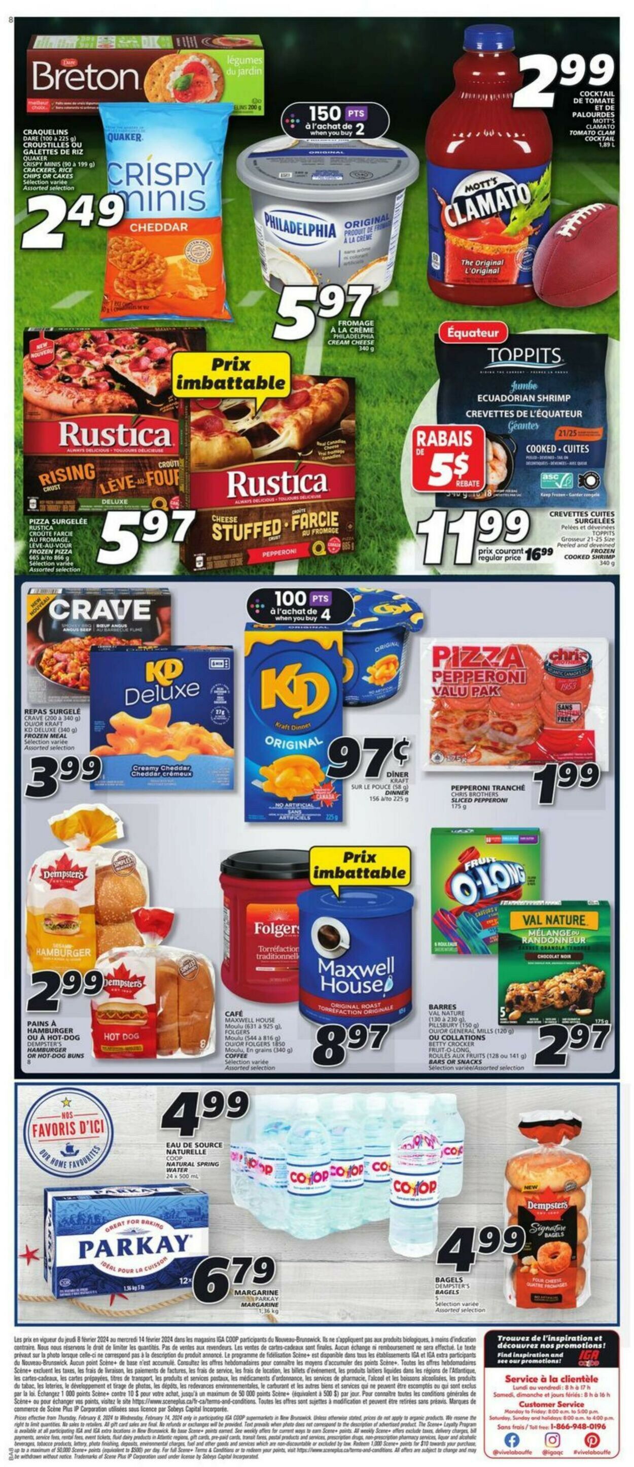 IGA Flyer from 02/08/2024