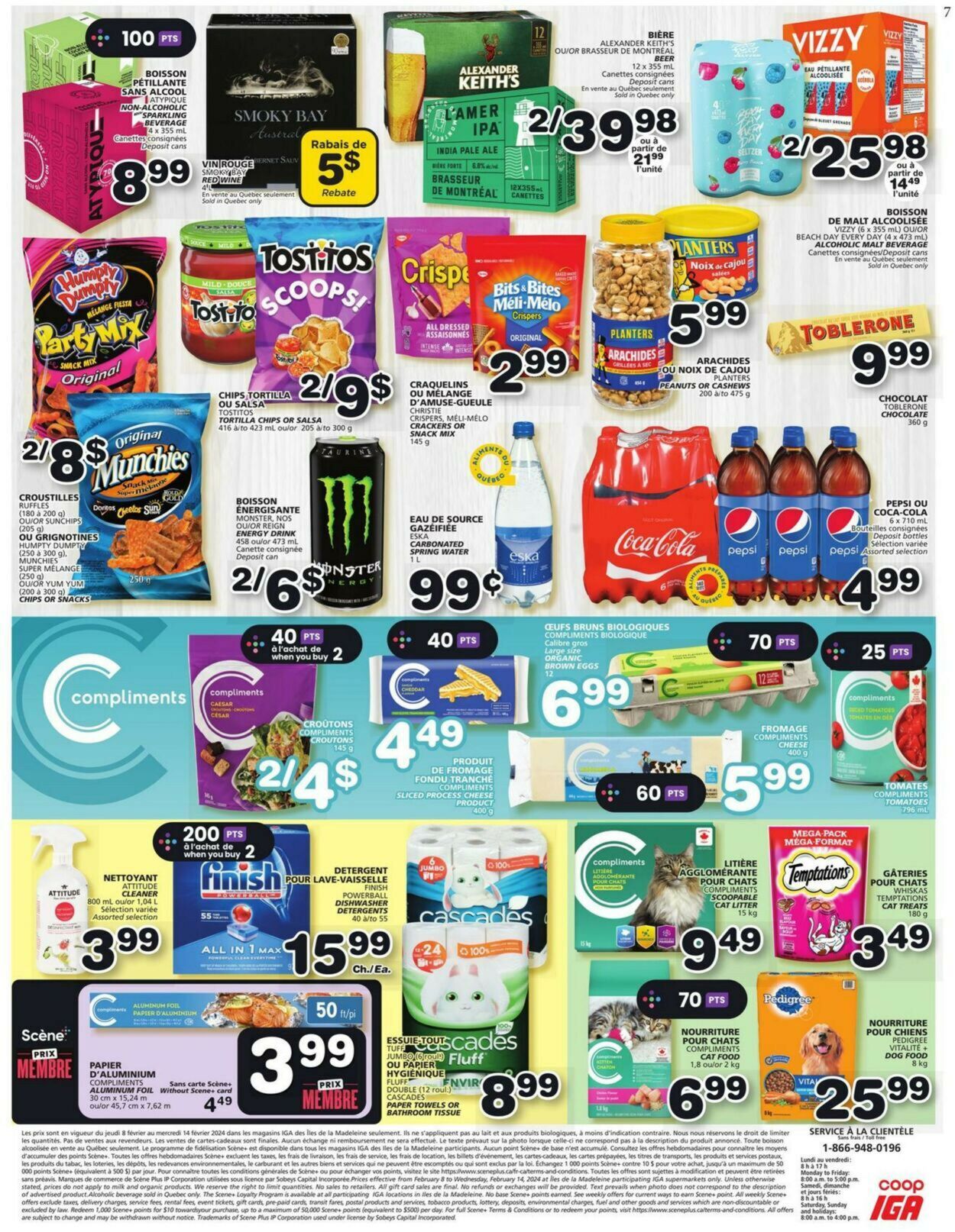 IGA Flyer from 02/08/2024