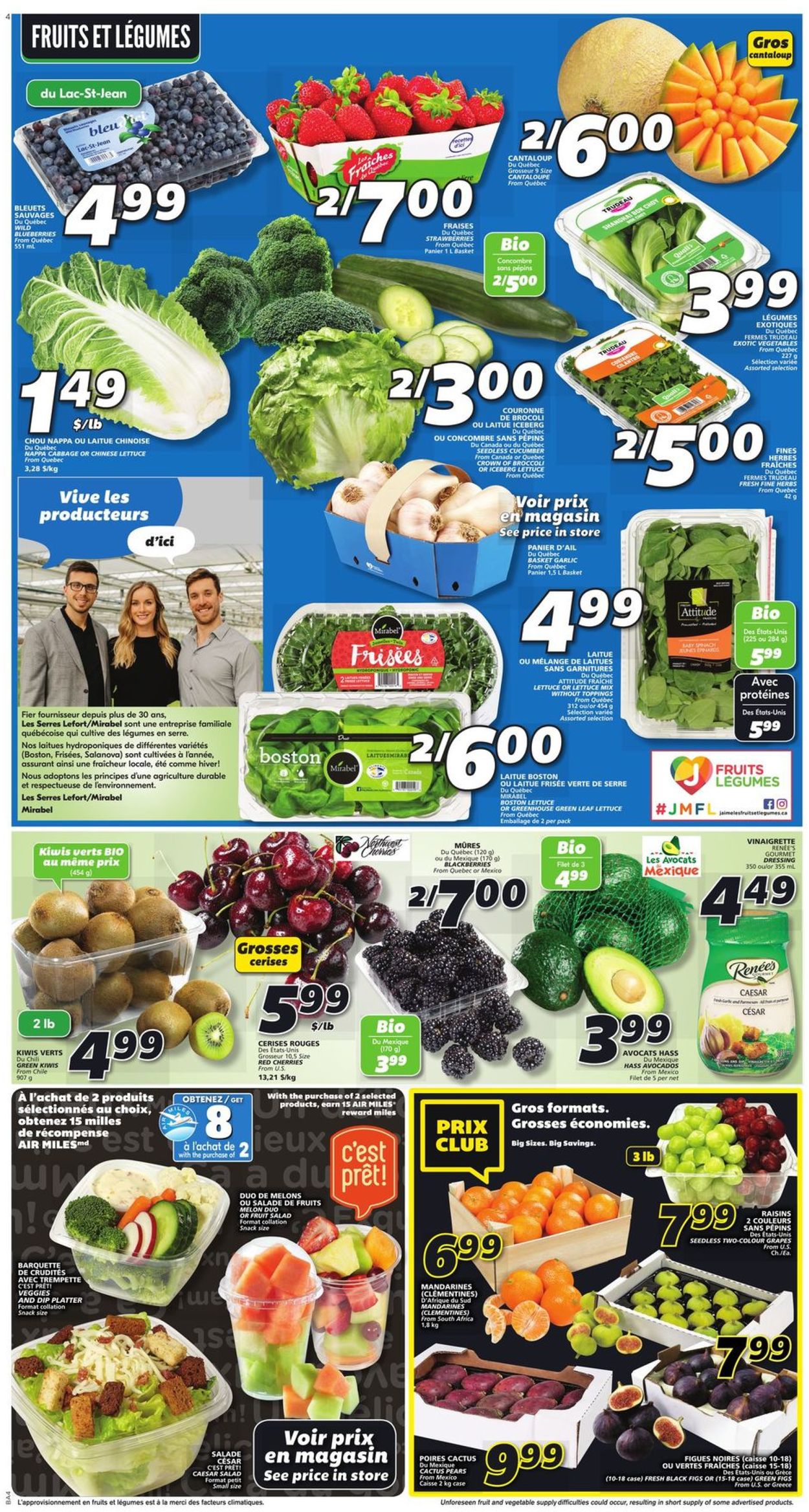 IGA Flyer from 08/26/2021
