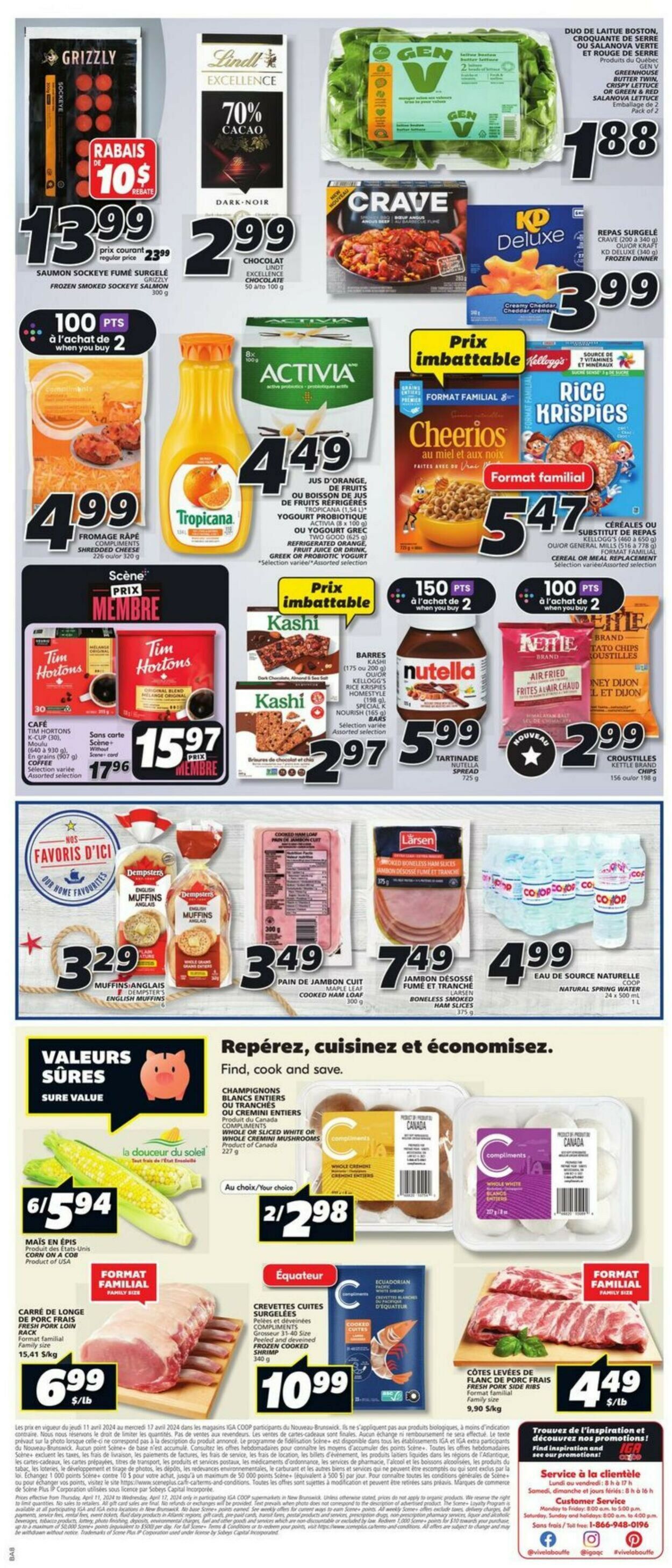 IGA Flyer from 04/11/2024