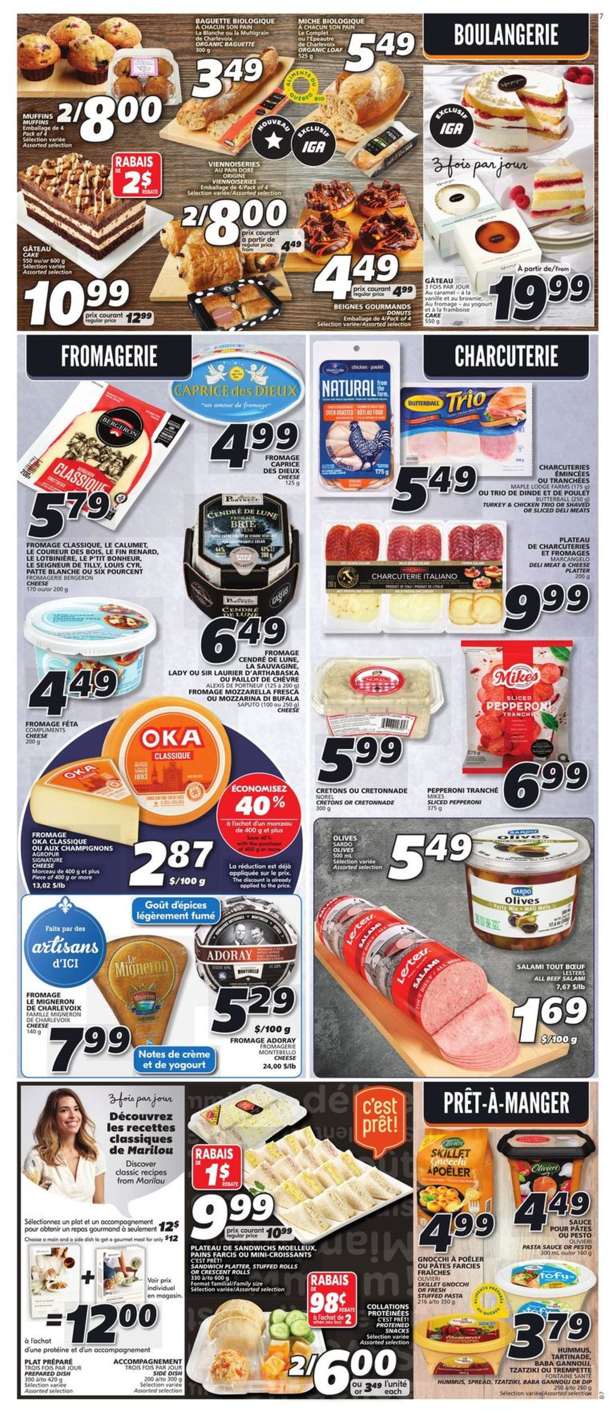 IGA Flyer from 09/23/2021