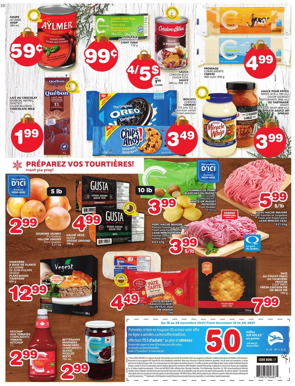 IGA Flyer from 11/18/2021