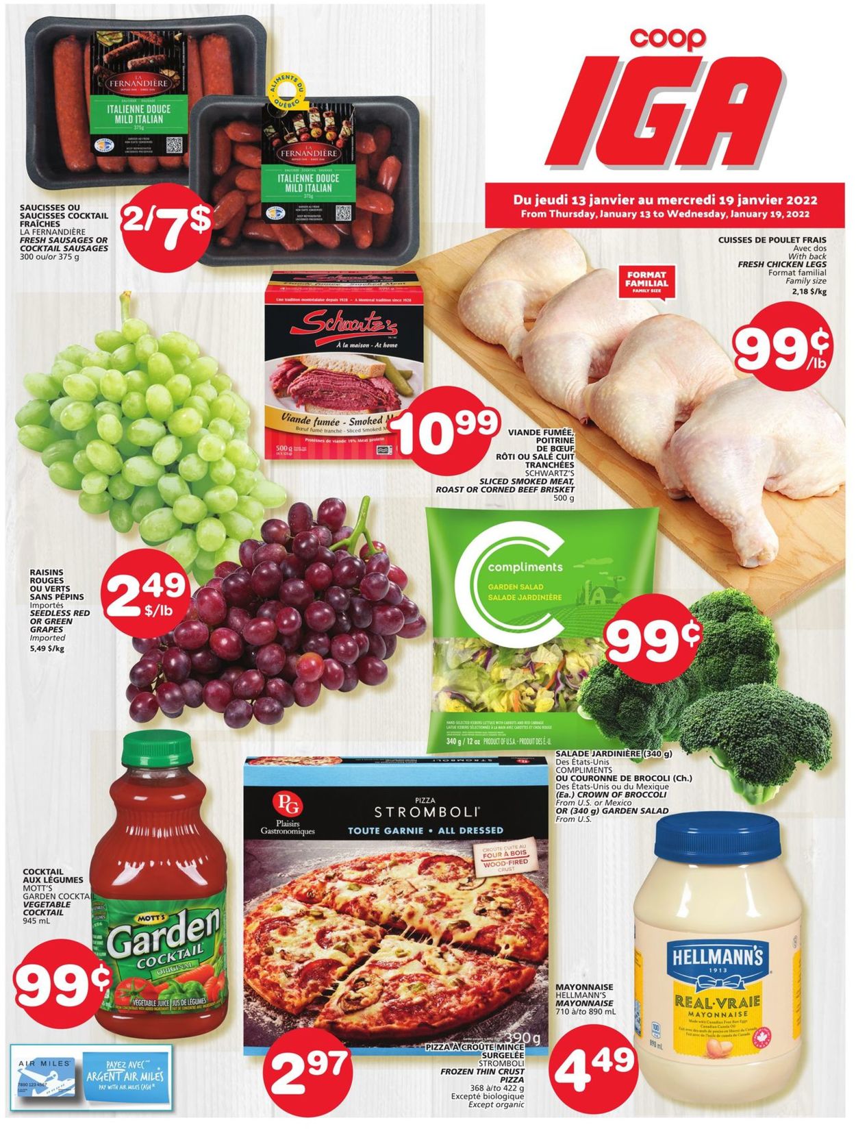 IGA Flyer from 01/13/2022
