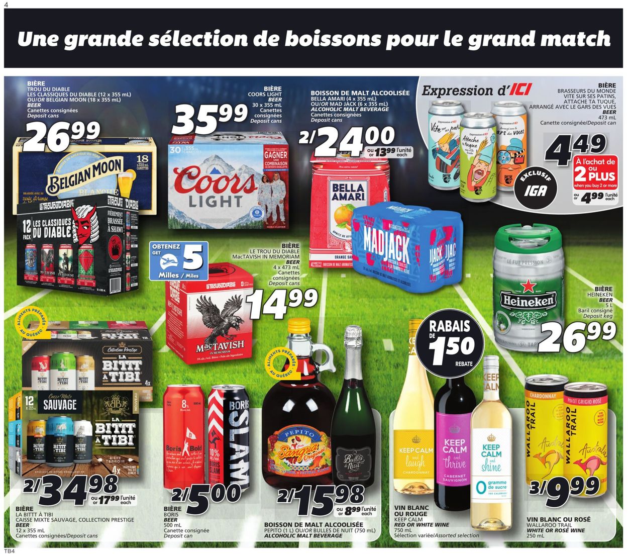 IGA Flyer from 02/10/2022