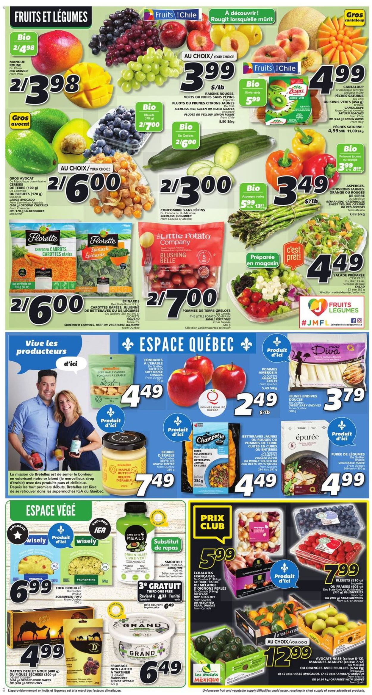 IGA Flyer from 03/03/2022