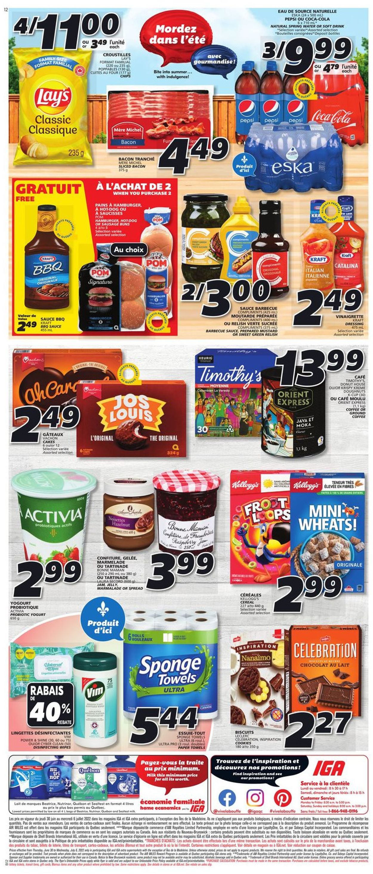IGA Flyer from 06/30/2022