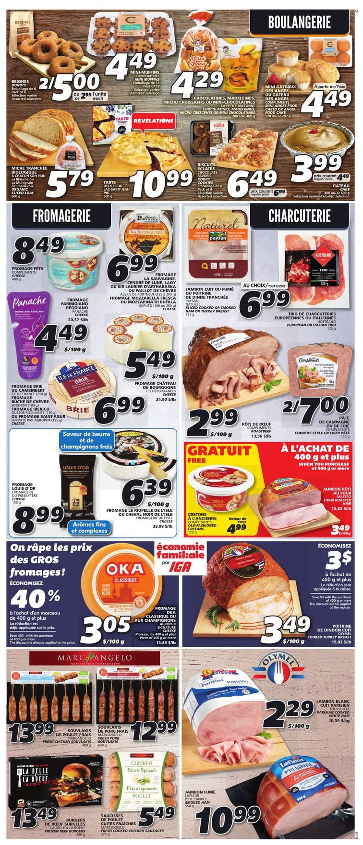 IGA Flyer from 07/07/2022