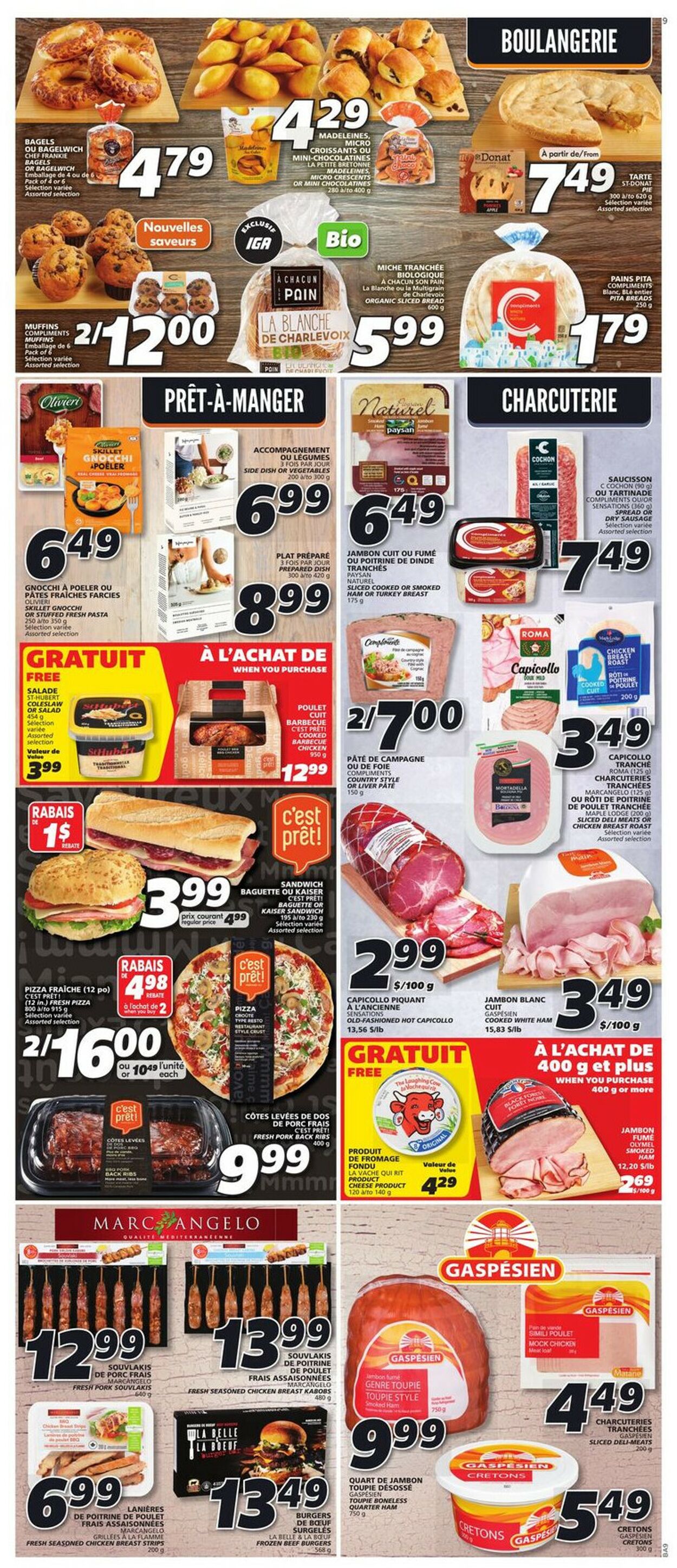 IGA Flyer from 09/22/2022